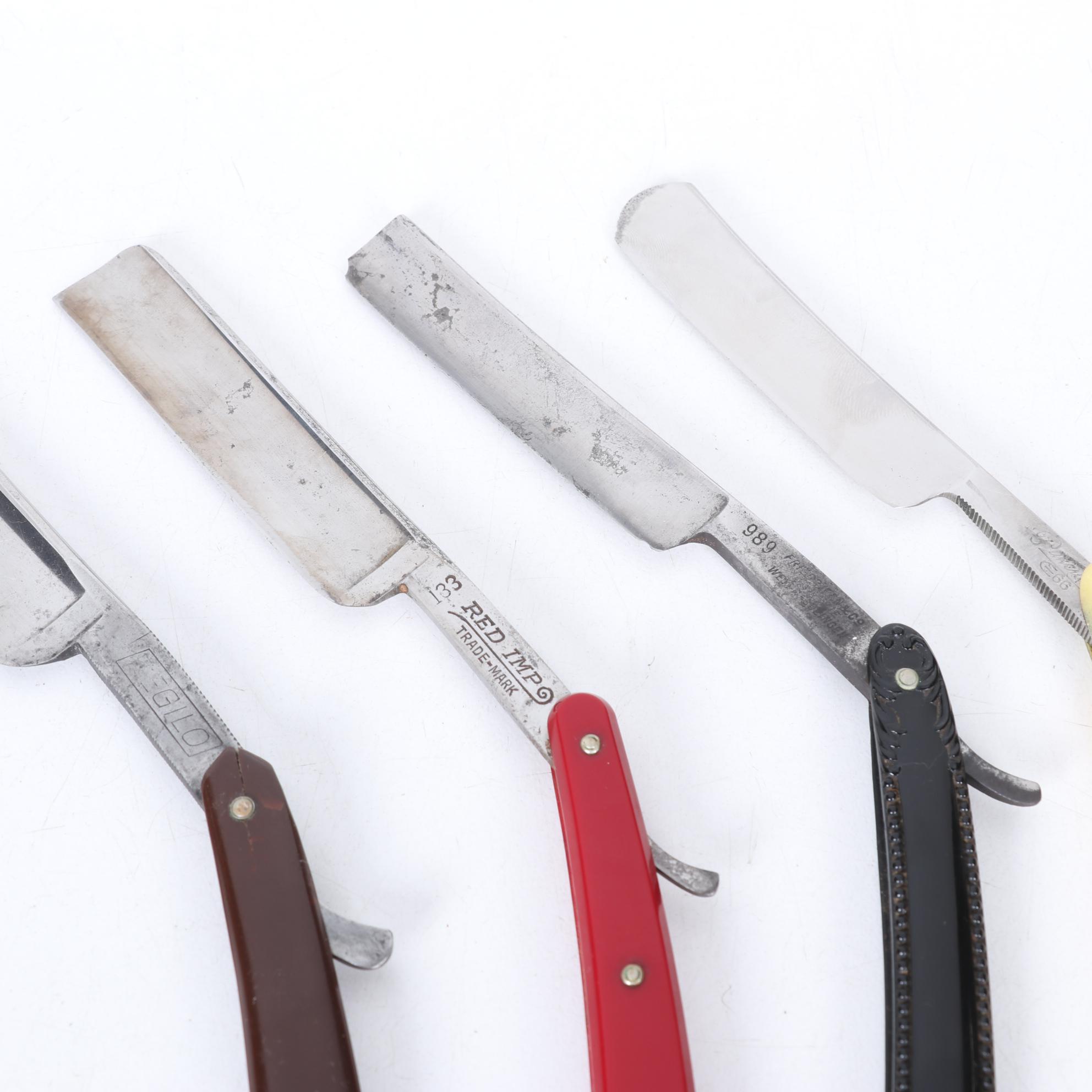 International Straight Razor Collection with Strops