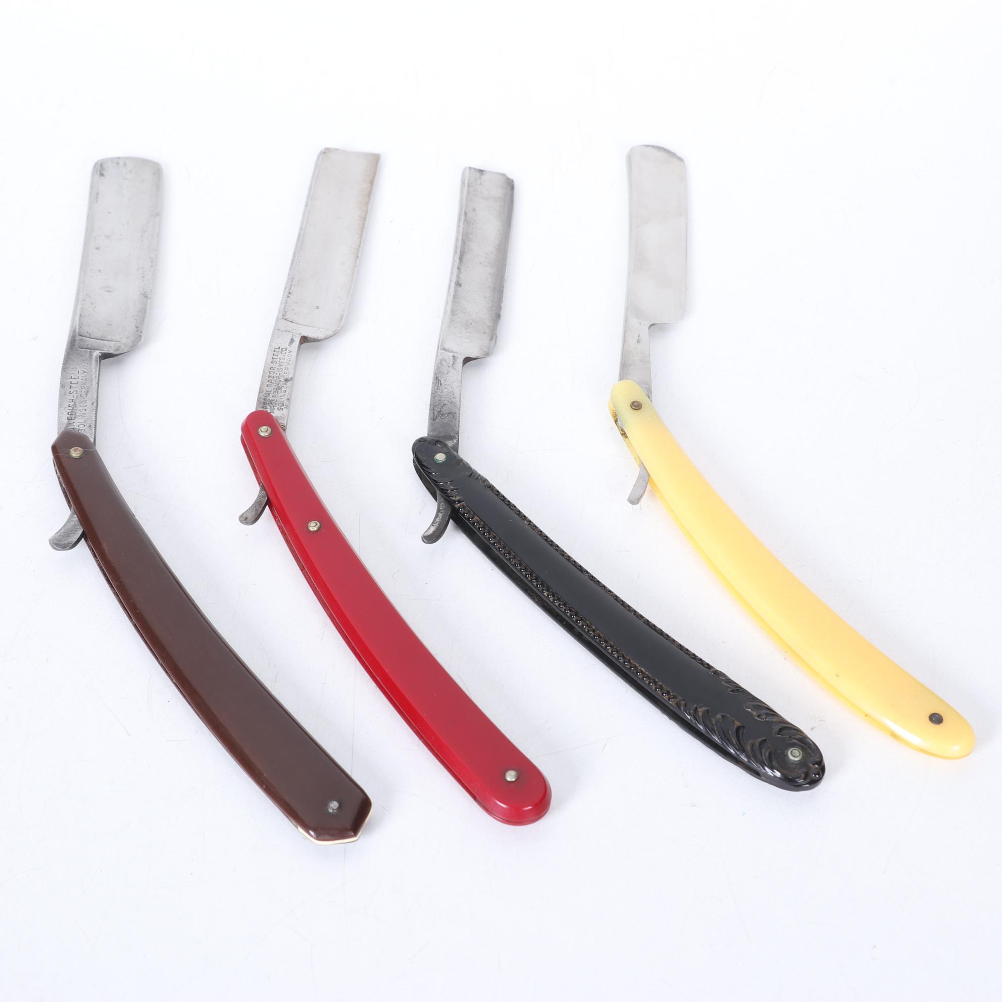 International Straight Razor Collection with Strops