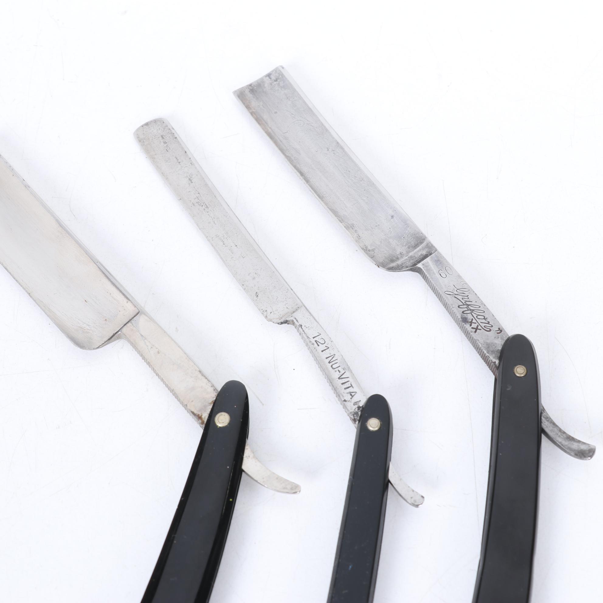International Straight Razor Collection with Strops