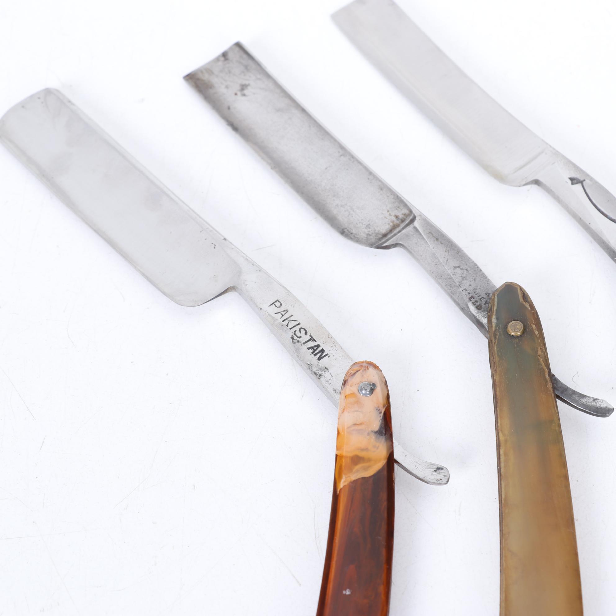 International Straight Razor Collection with Strops