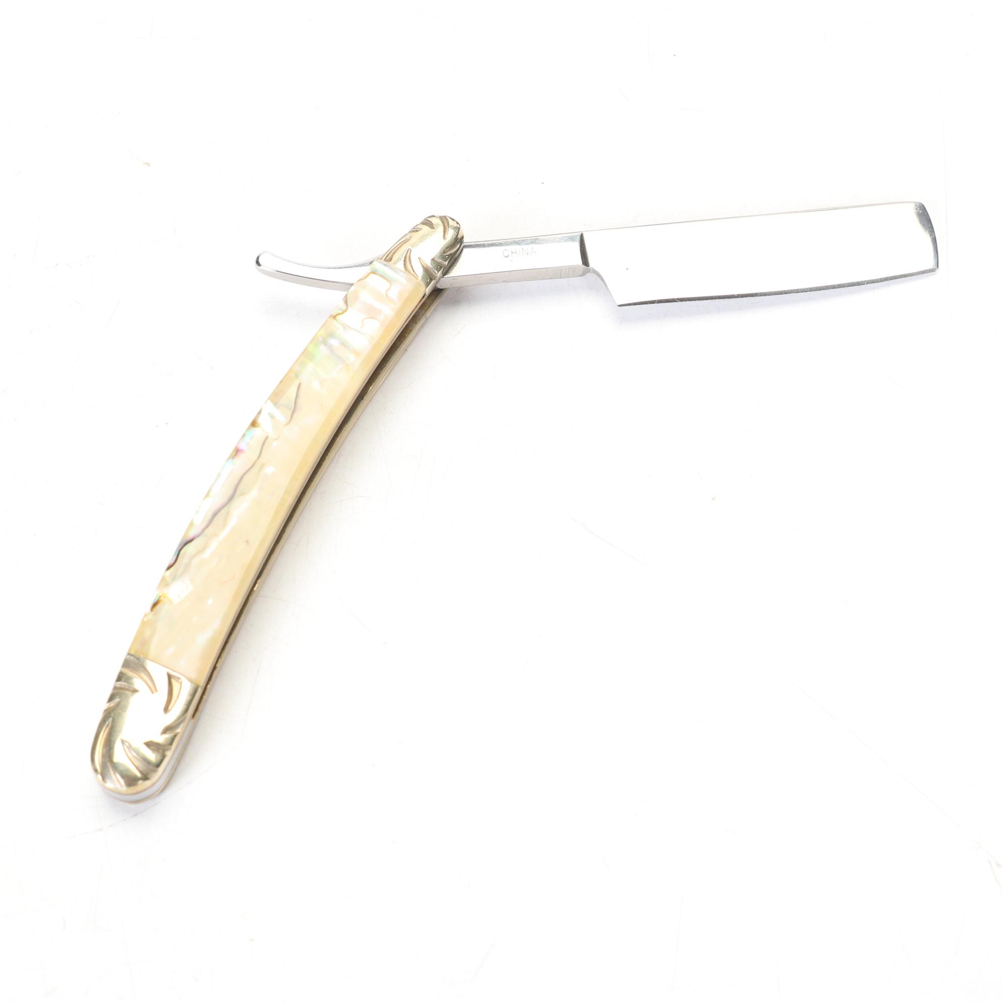 International Straight Razor Collection with Strops