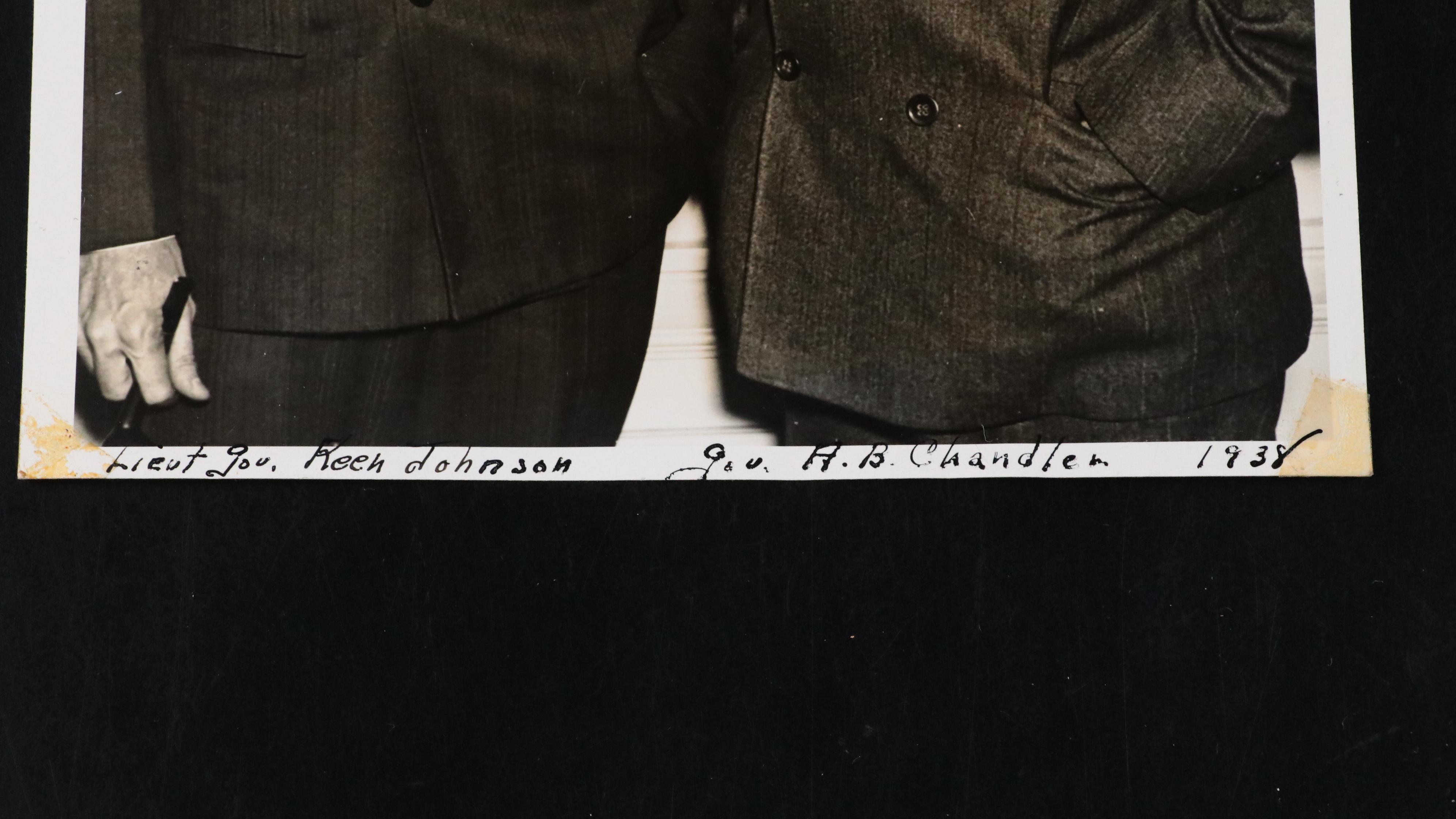 Photos of Albert Benjamin "Happy" Chandler Being Sworn In and More, Mid-20th C.