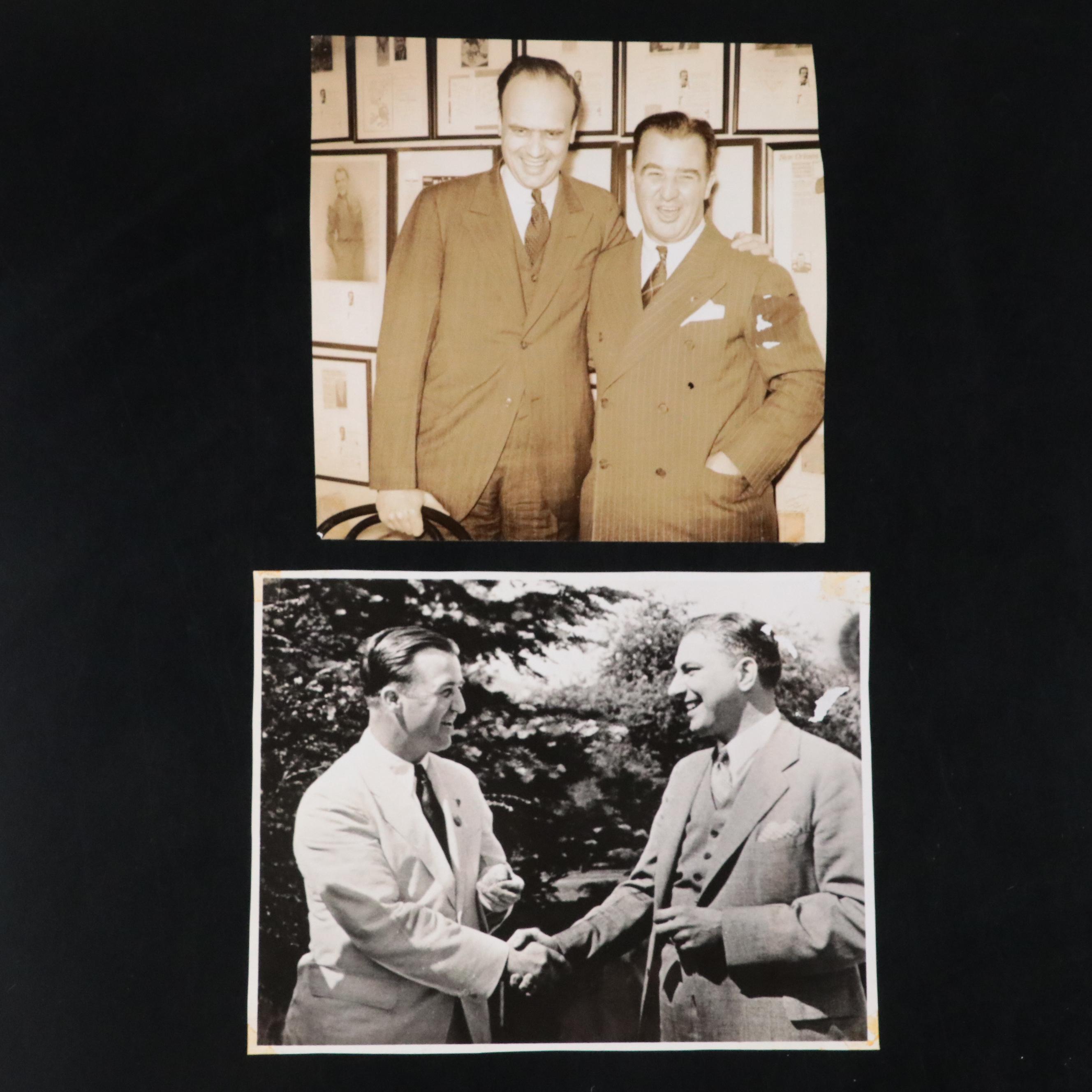 Photos of Albert Benjamin "Happy" Chandler Being Sworn In and More, Mid-20th C.