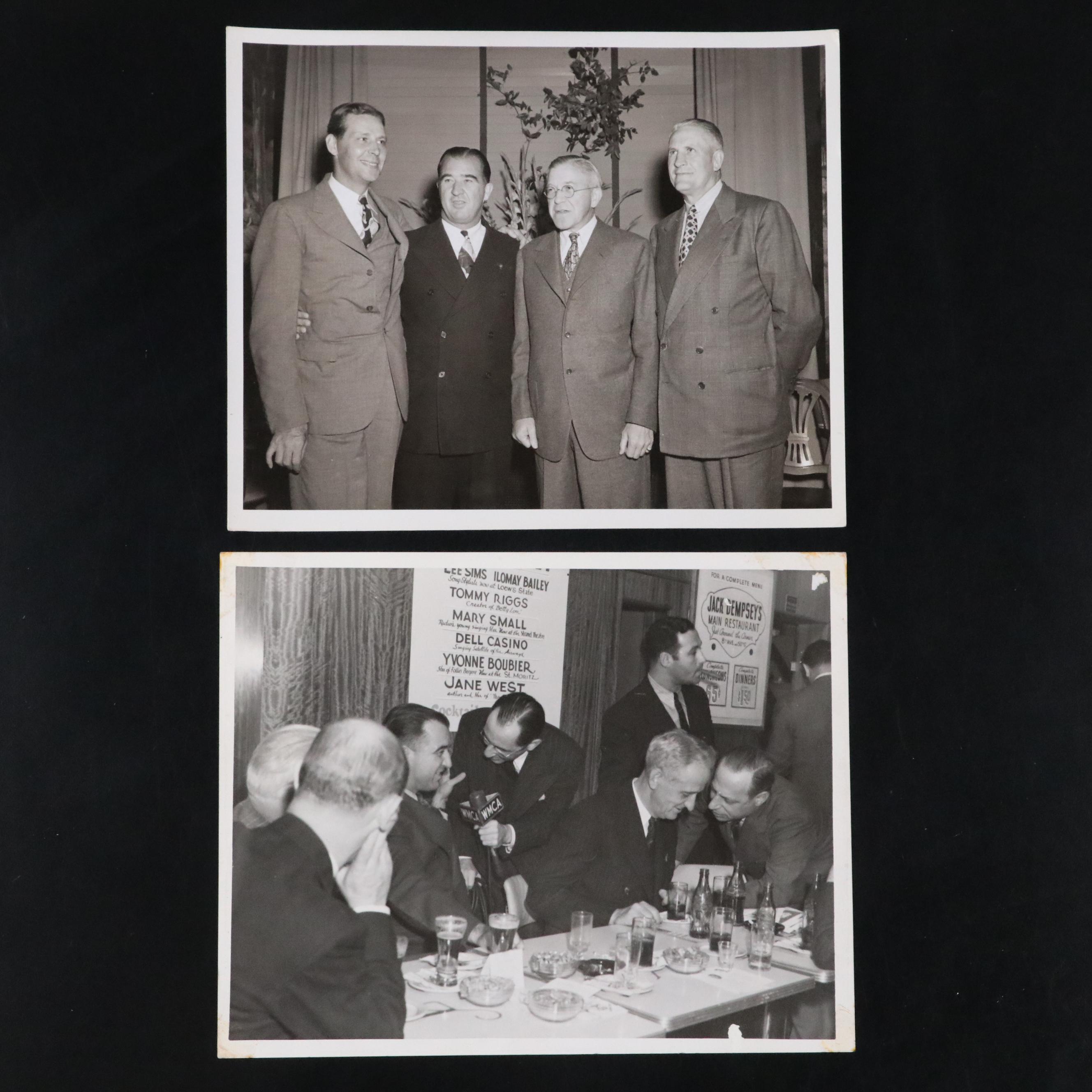 Photos of Albert Benjamin "Happy" Chandler Being Sworn In and More, Mid-20th C.