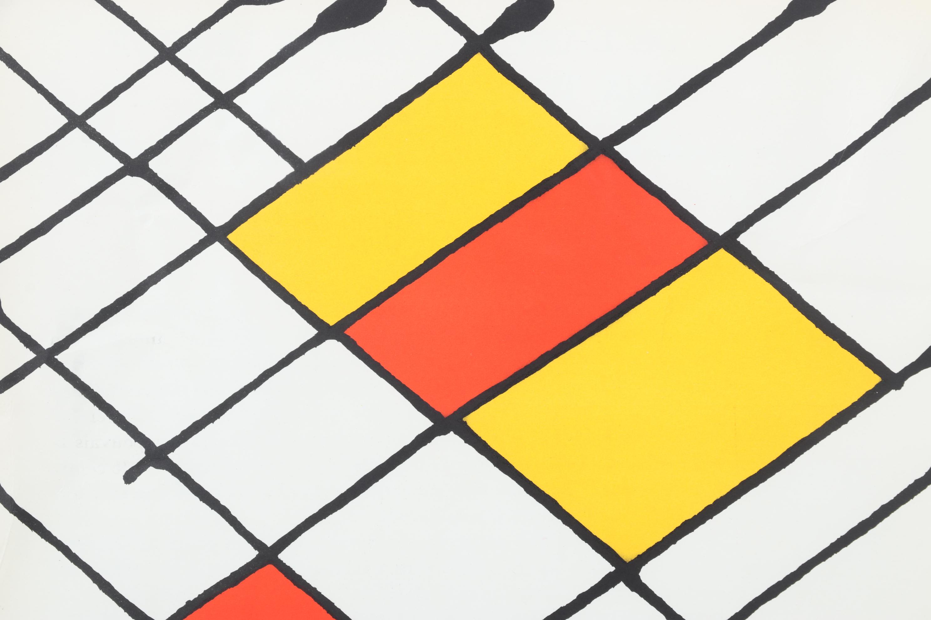 Alexander Calder Color Lithograph from Derrière le Miroir, 1966