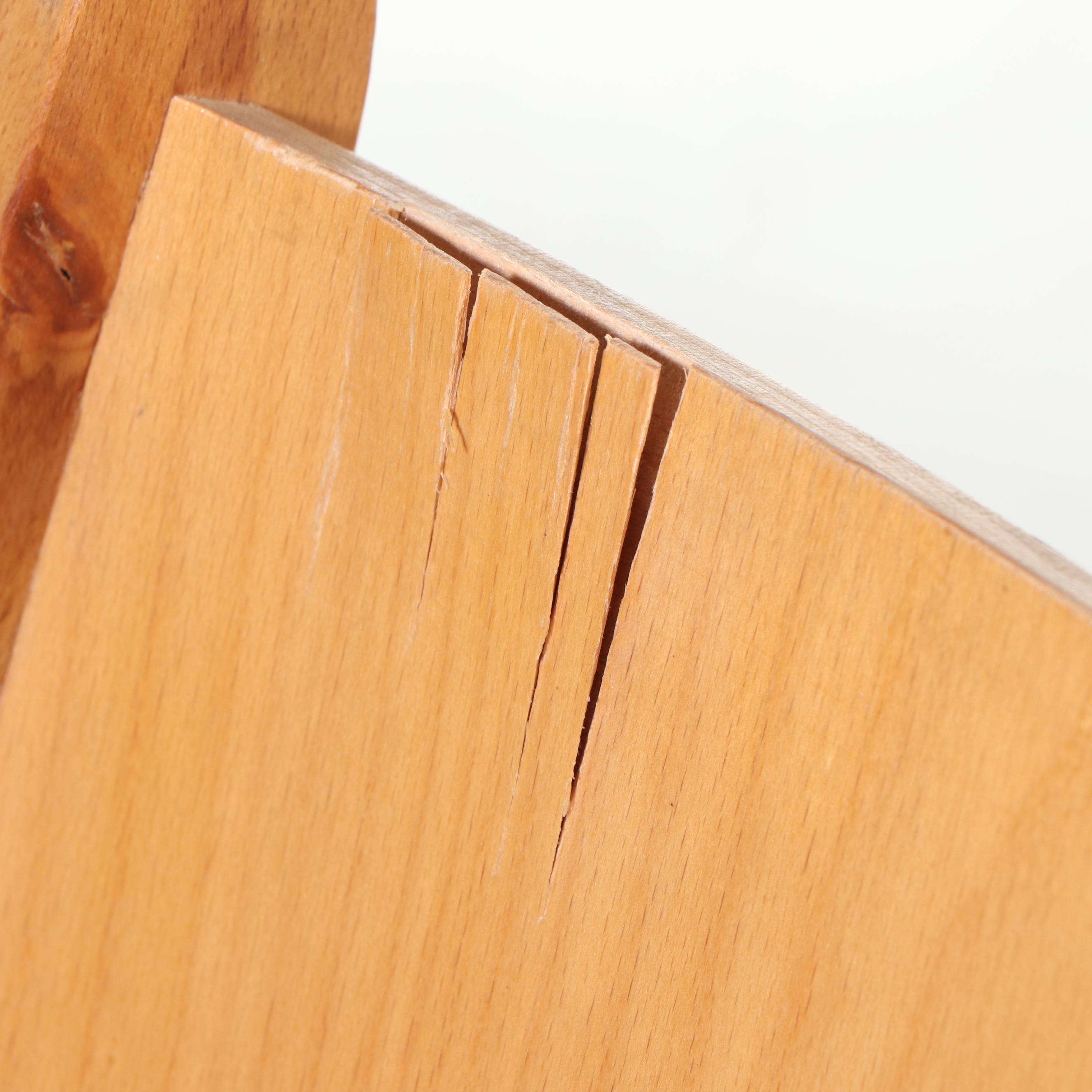 Four Mid Century Modern Molded Plywood Side Chairs