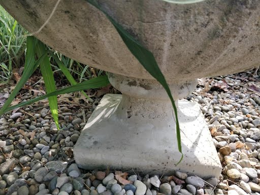 Concrete Urn Footed Outdoor Planter