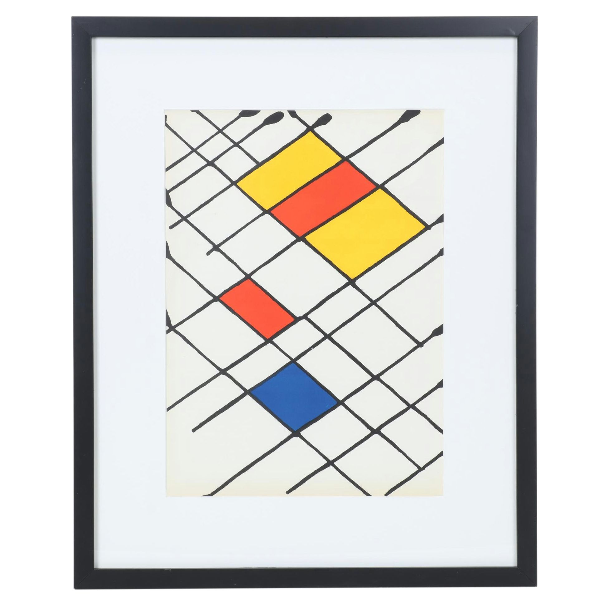 Alexander Calder Color Lithograph from Derrière le Miroir, 1966