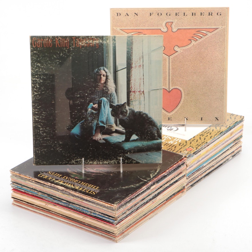 Carole King, Dan Fogelberg, Chicago, and More Vinyl Record Albums