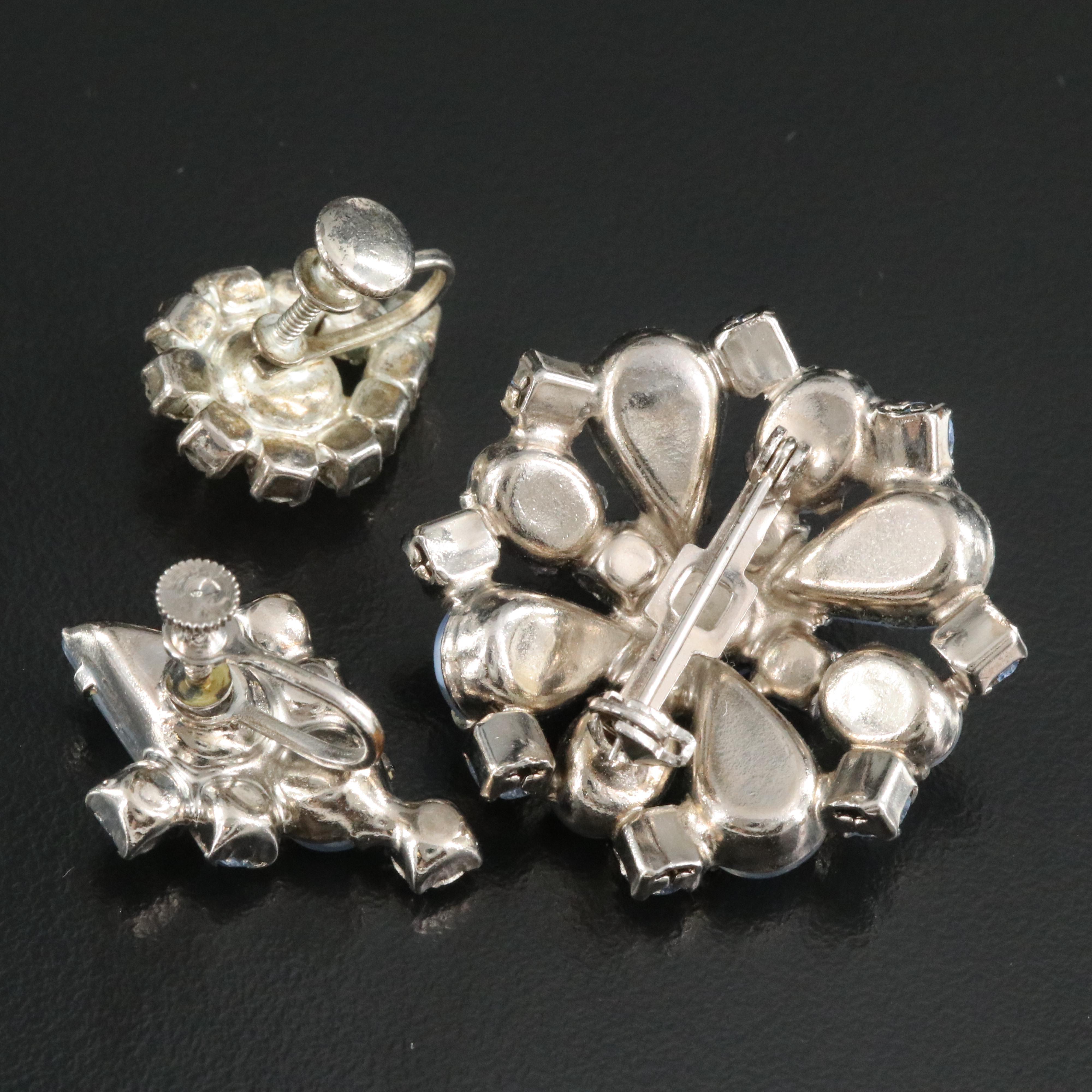 Vintage Rhinestone, Faux Pearl and Glass Jewelry