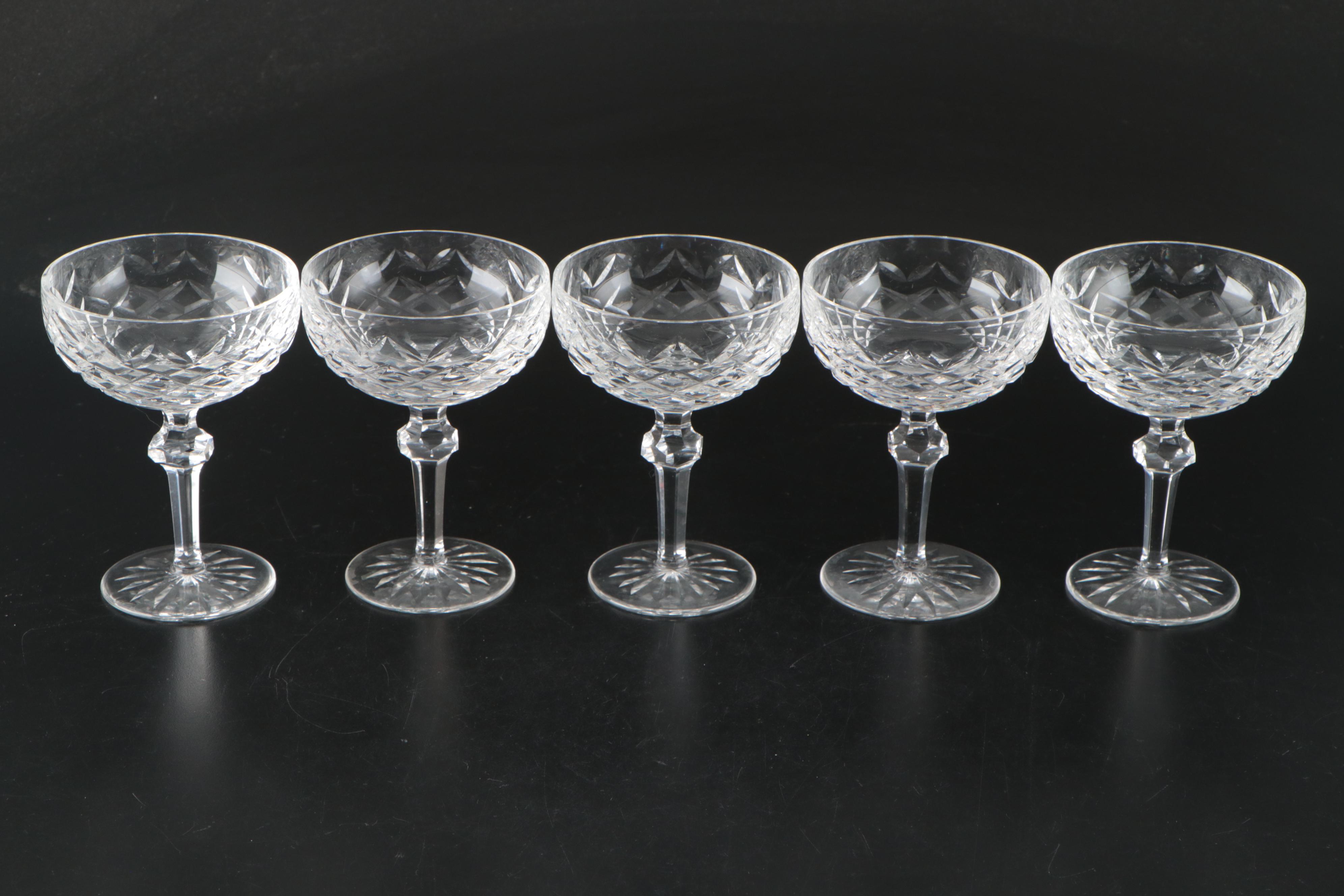 Waterford Crystal "Powerscourt" Champagne Glasses