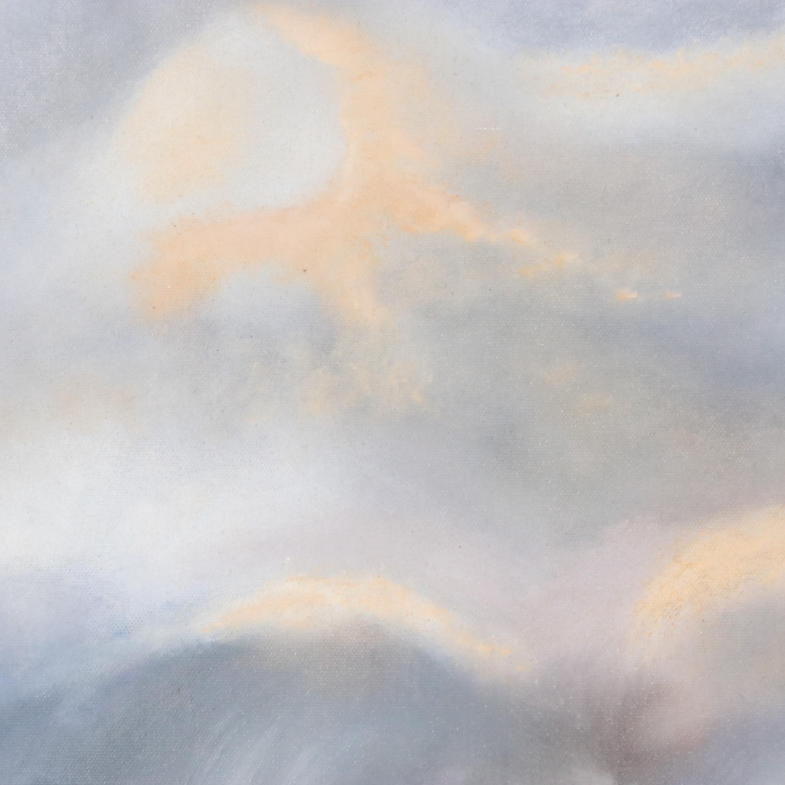 Atmospheric Skyscape Oil Painting