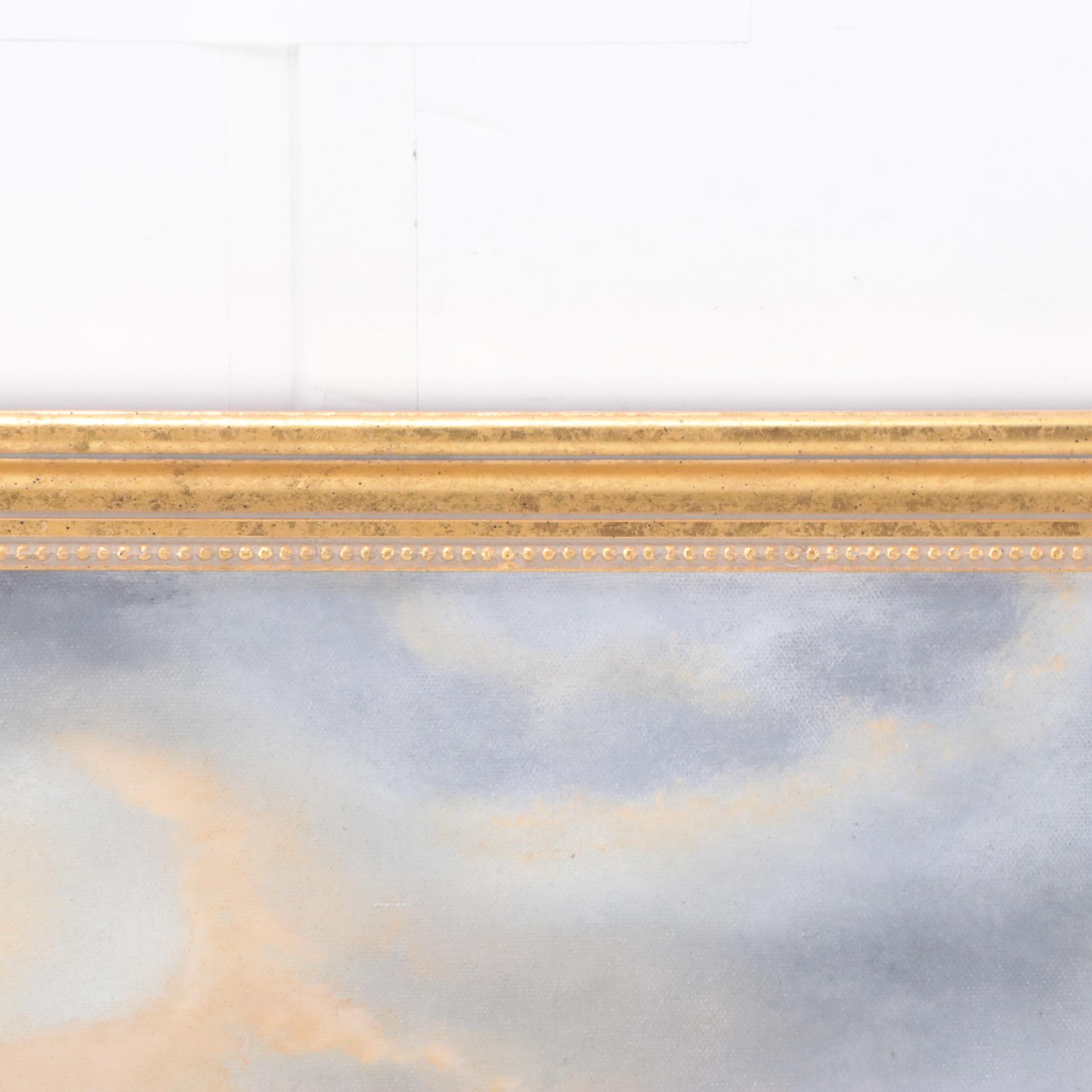 Atmospheric Skyscape Oil Painting