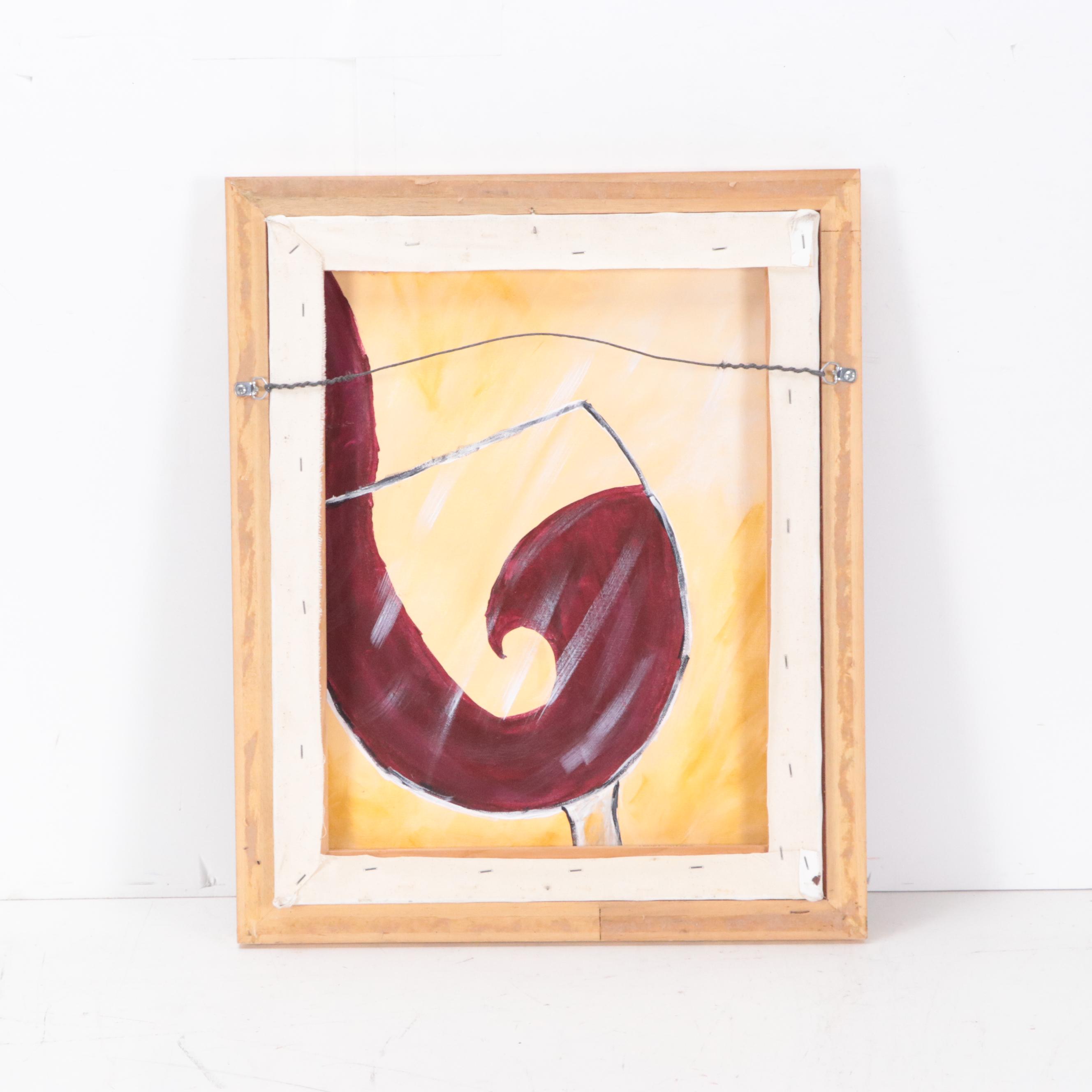 Atmospheric Skyscape Oil Painting