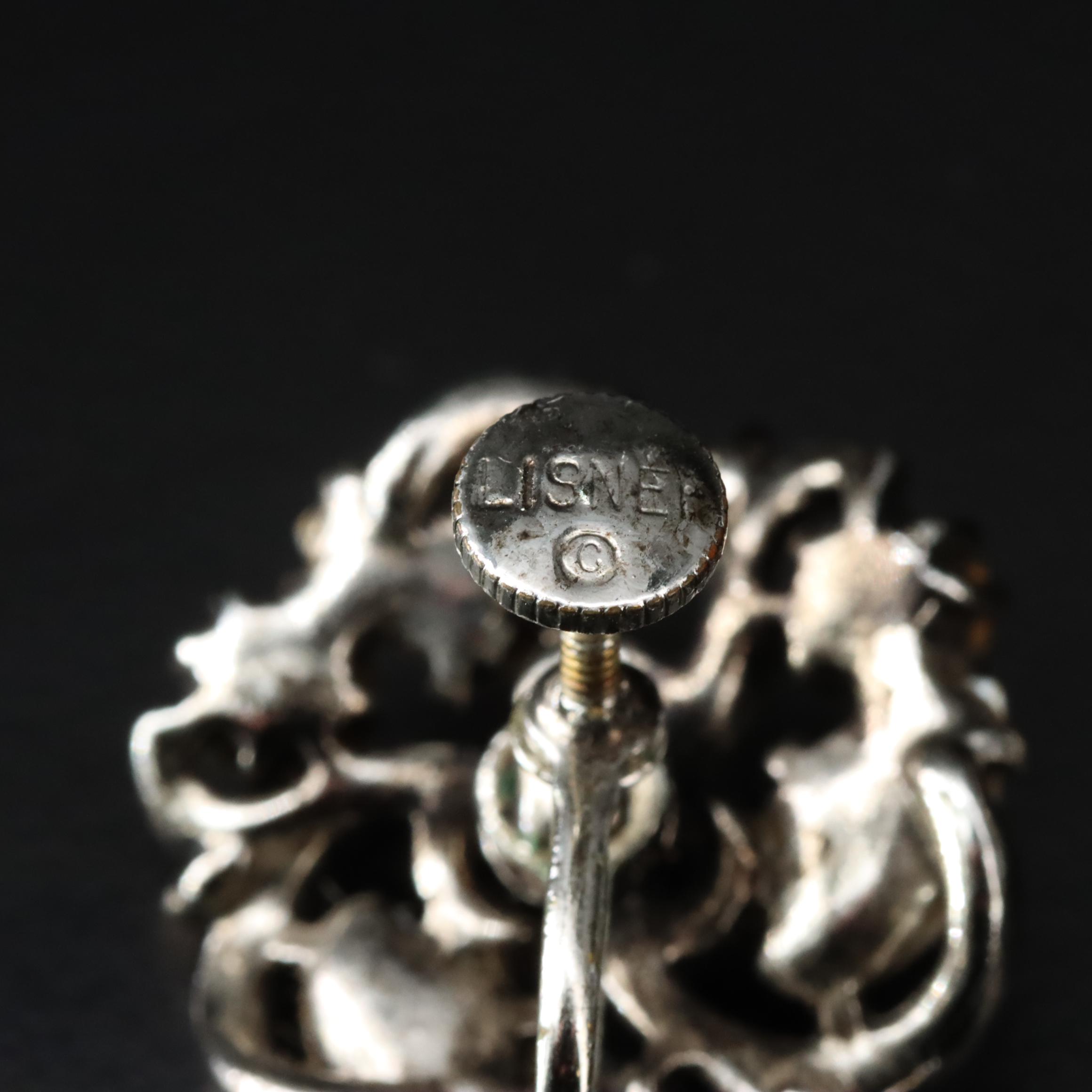 Vintage Rhinestone Jewelry Including B. David and Lisner