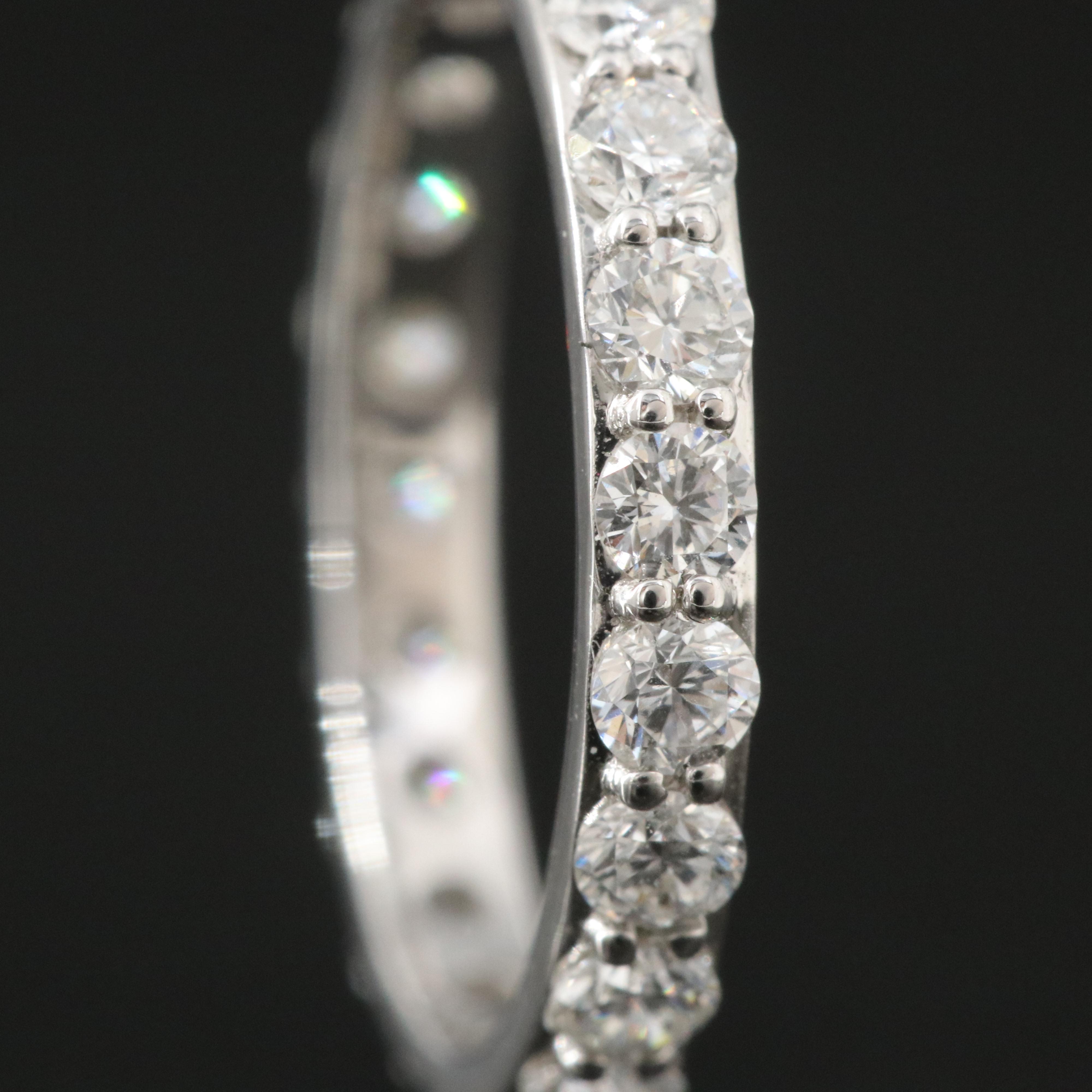 14K 0.95 CTW Lab Grown Diamond Eternity Band