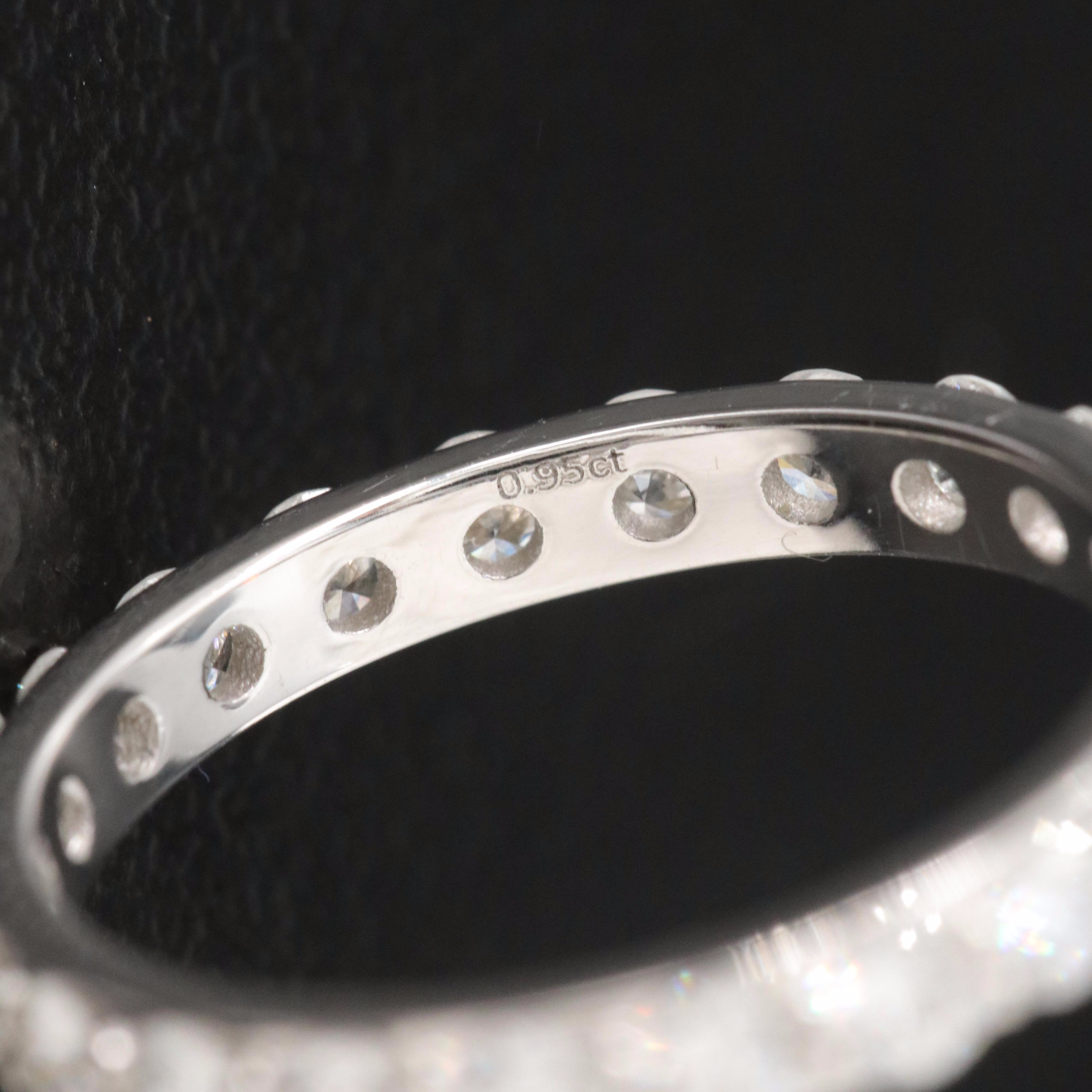 14K 0.95 CTW Lab Grown Diamond Eternity Band