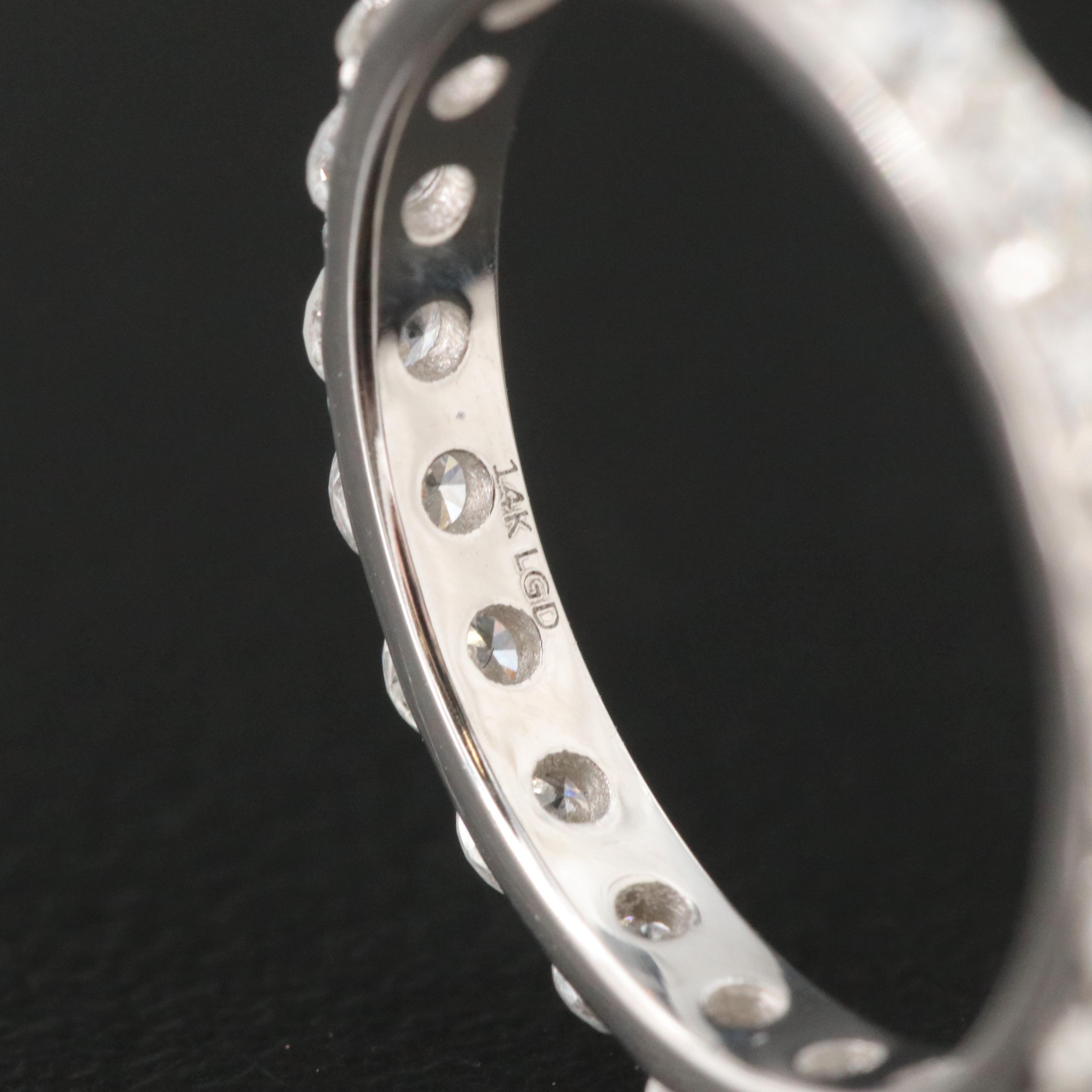 14K 0.95 CTW Lab Grown Diamond Eternity Band