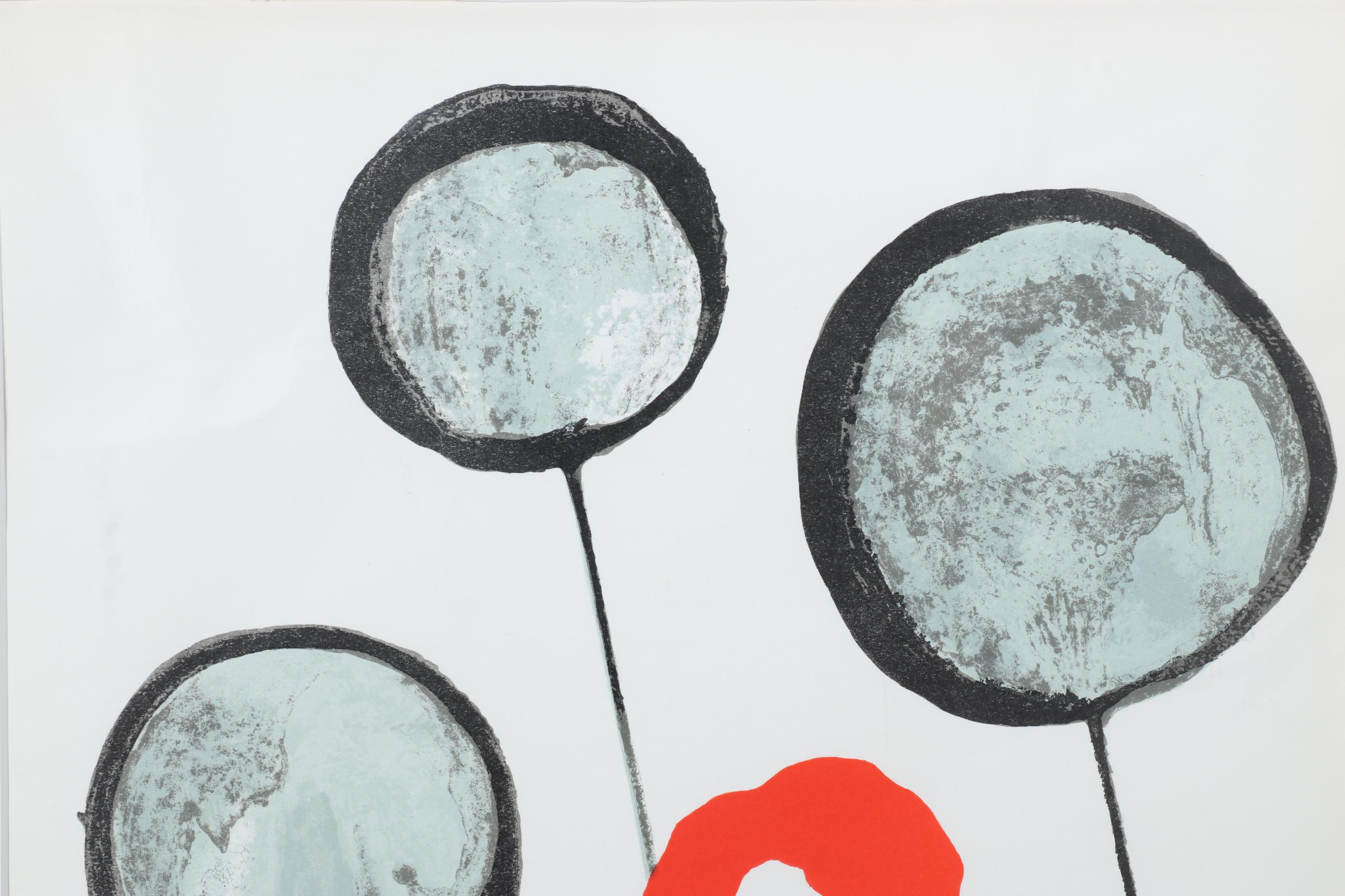 Alexander Calder Color Lithograph from Derrière le Miroir, 1966