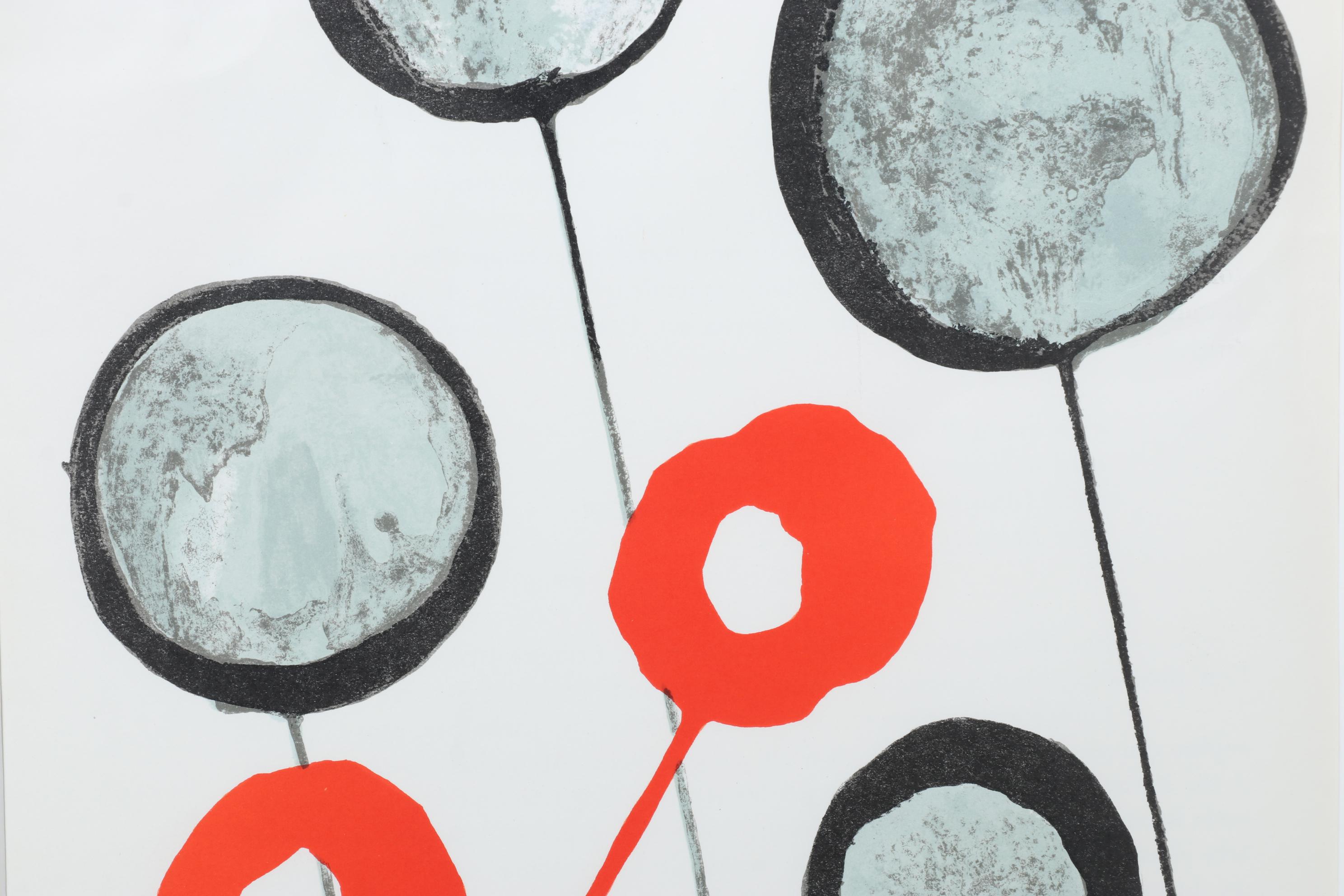 Alexander Calder Color Lithograph from Derrière le Miroir, 1966