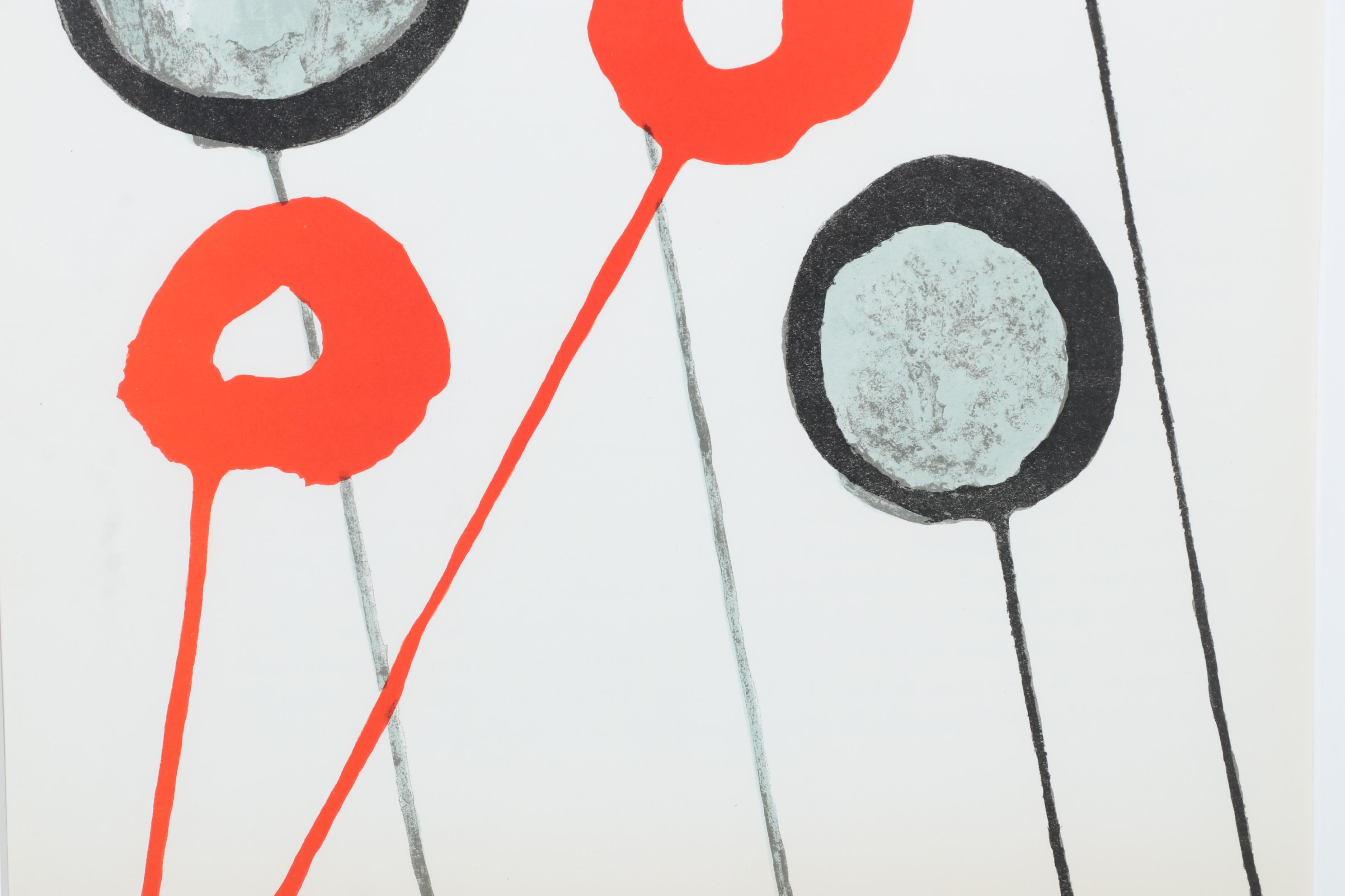 Alexander Calder Color Lithograph from Derrière le Miroir, 1966