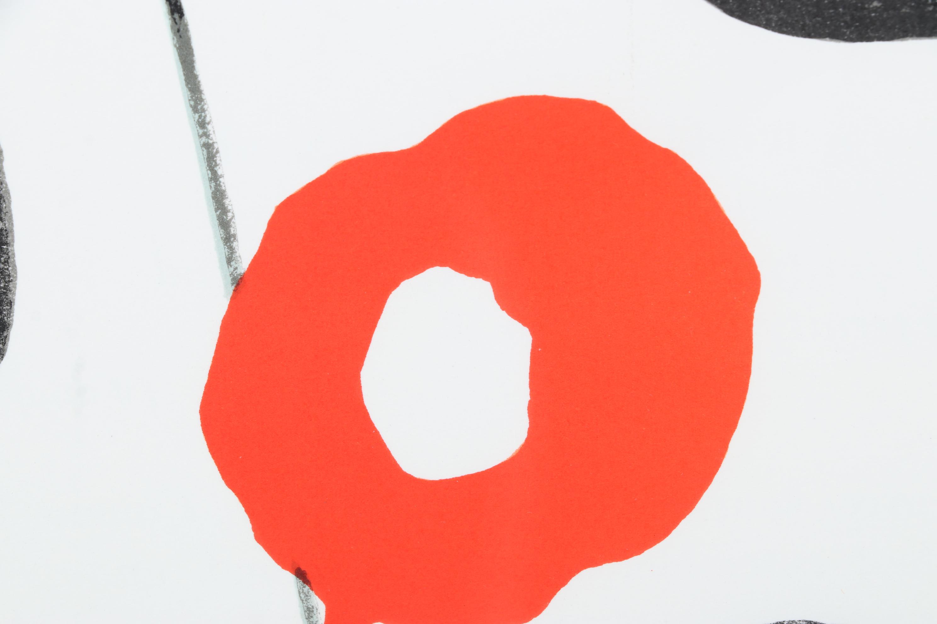 Alexander Calder Color Lithograph from Derrière le Miroir, 1966