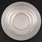 Watrous Mfg. Co. Sterling Silver Reticulated Sandwich Plate