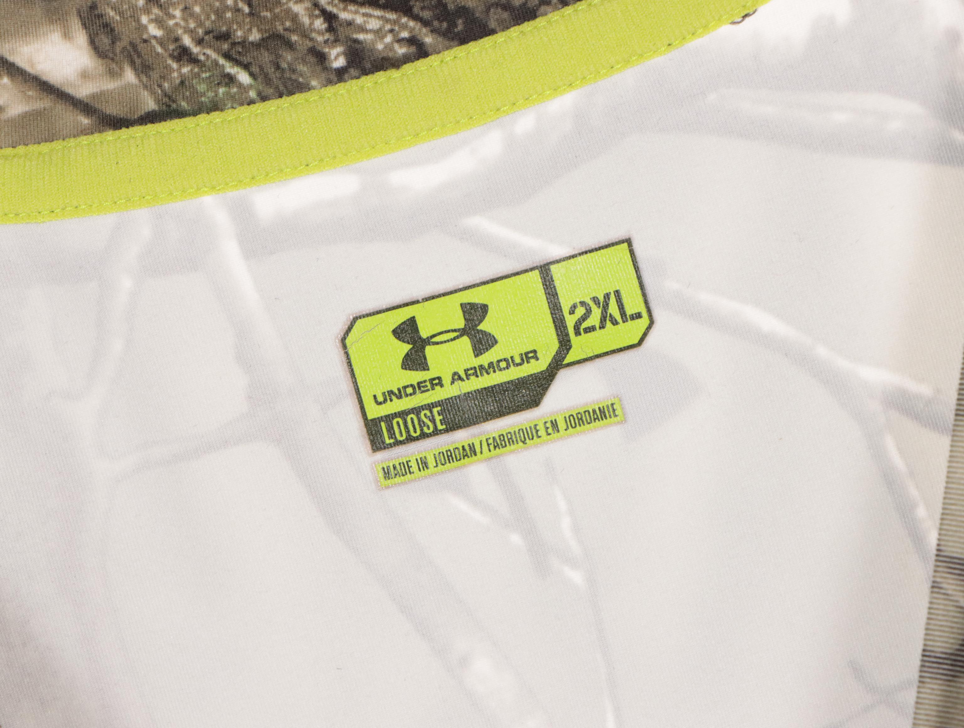 Men's Camo Dri-Fit Shorts and Shirts Featuring Under Armour, Realtree & Columbia