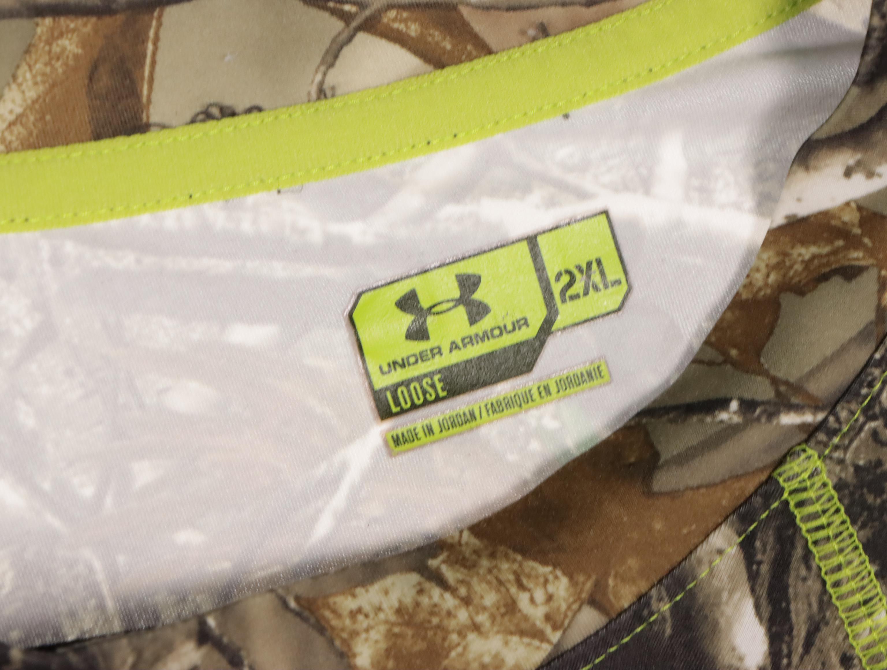 Men's Camo Dri-Fit Shorts and Shirts Featuring Under Armour, Realtree & Columbia