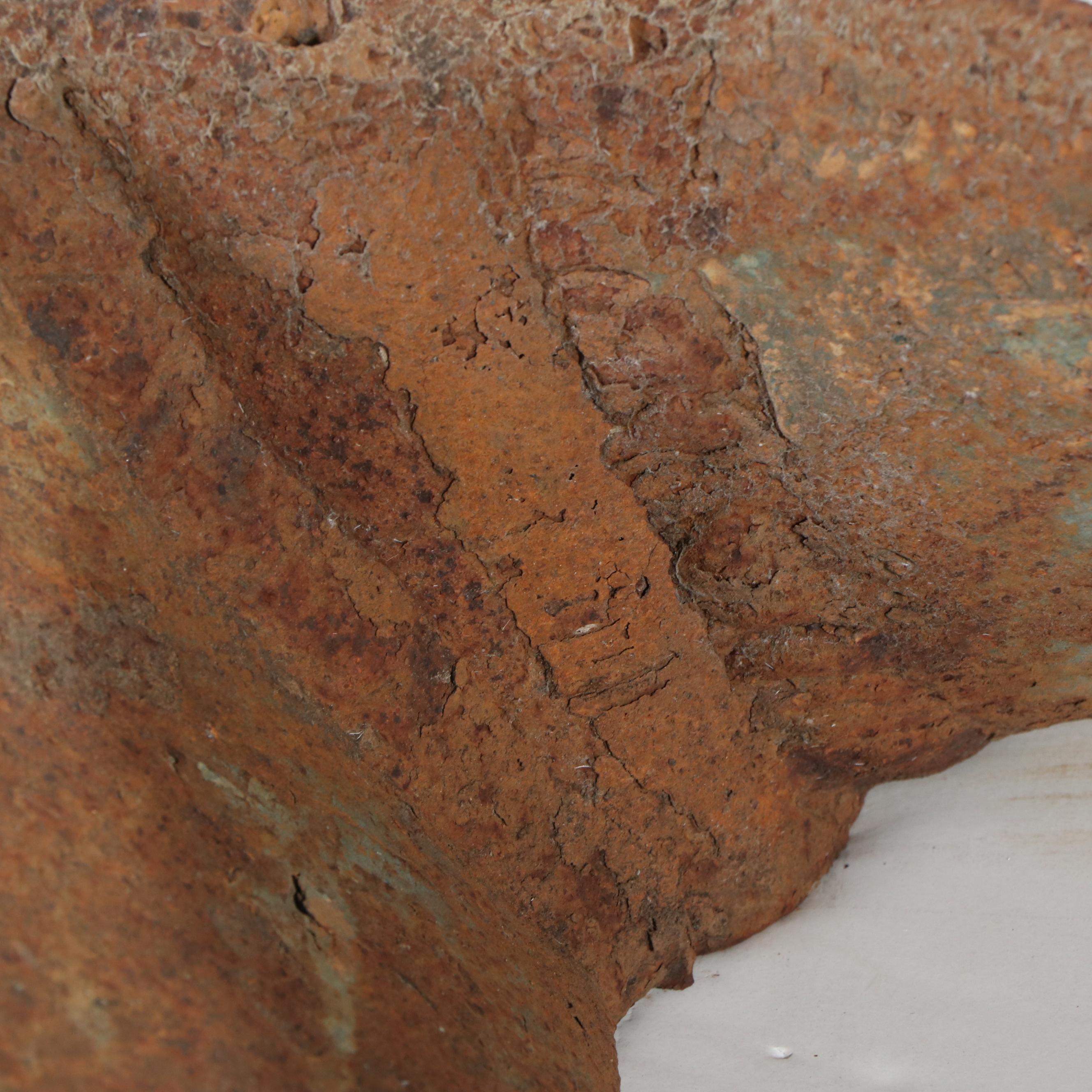 Large Cast Iron Four-Blade Boat Propeller