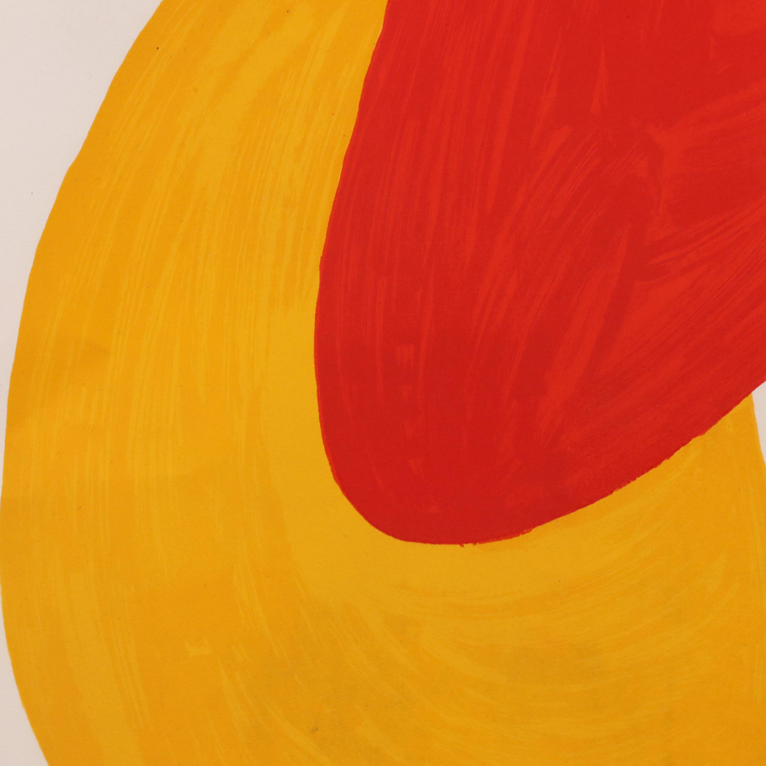 Alexander Calder Color Lithograph "Boomerang," 1974