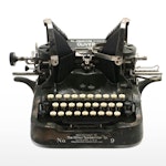 Oliver Cast Iron "Printype" Typewriter, Early 20th Century