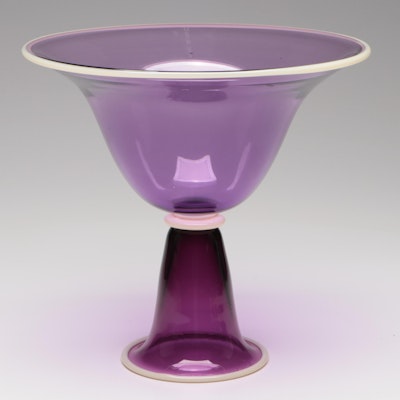 Neusole Glassworks Pedestal Bowl, 2007