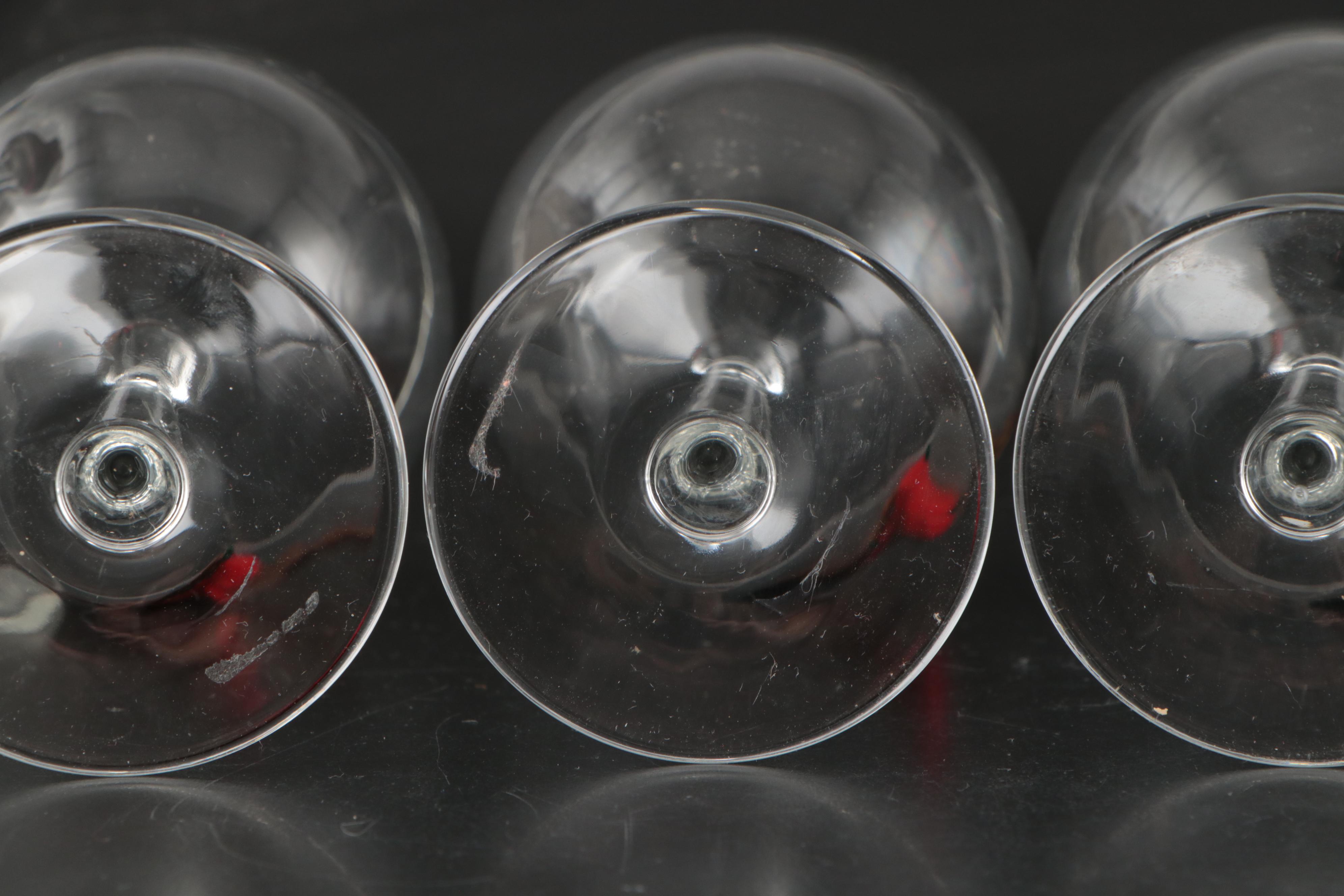 Hand-Painted Horse Wine Glasses