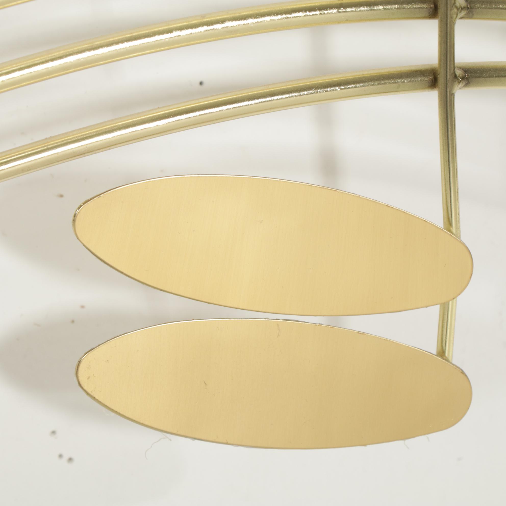 Curtis Jere Style Brass Musical Note Wall Art