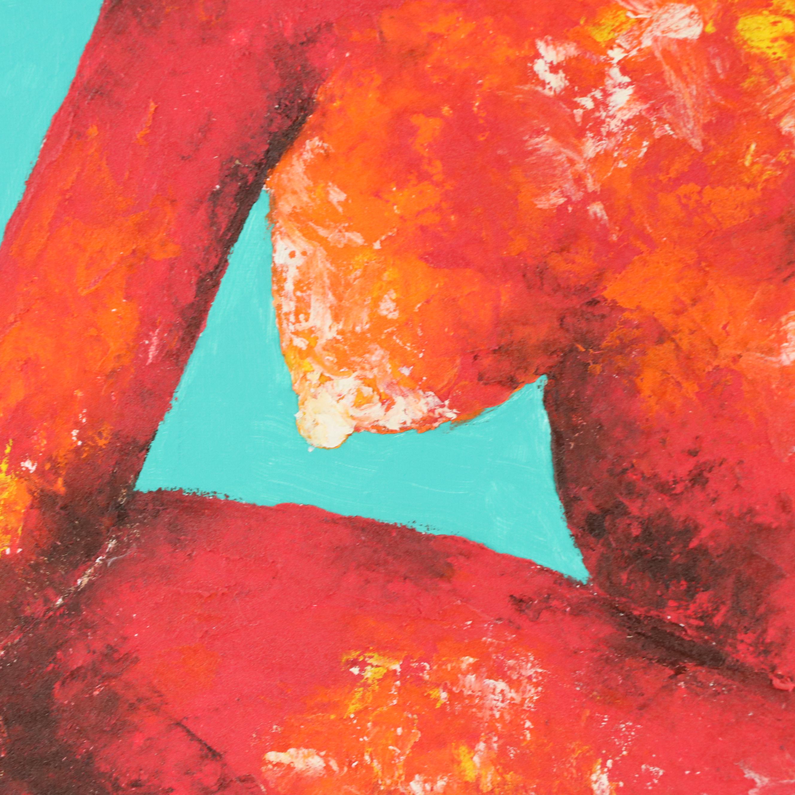 Oluwakemi Omowaire Figural Nude Oil Painting "Uncover," 2020