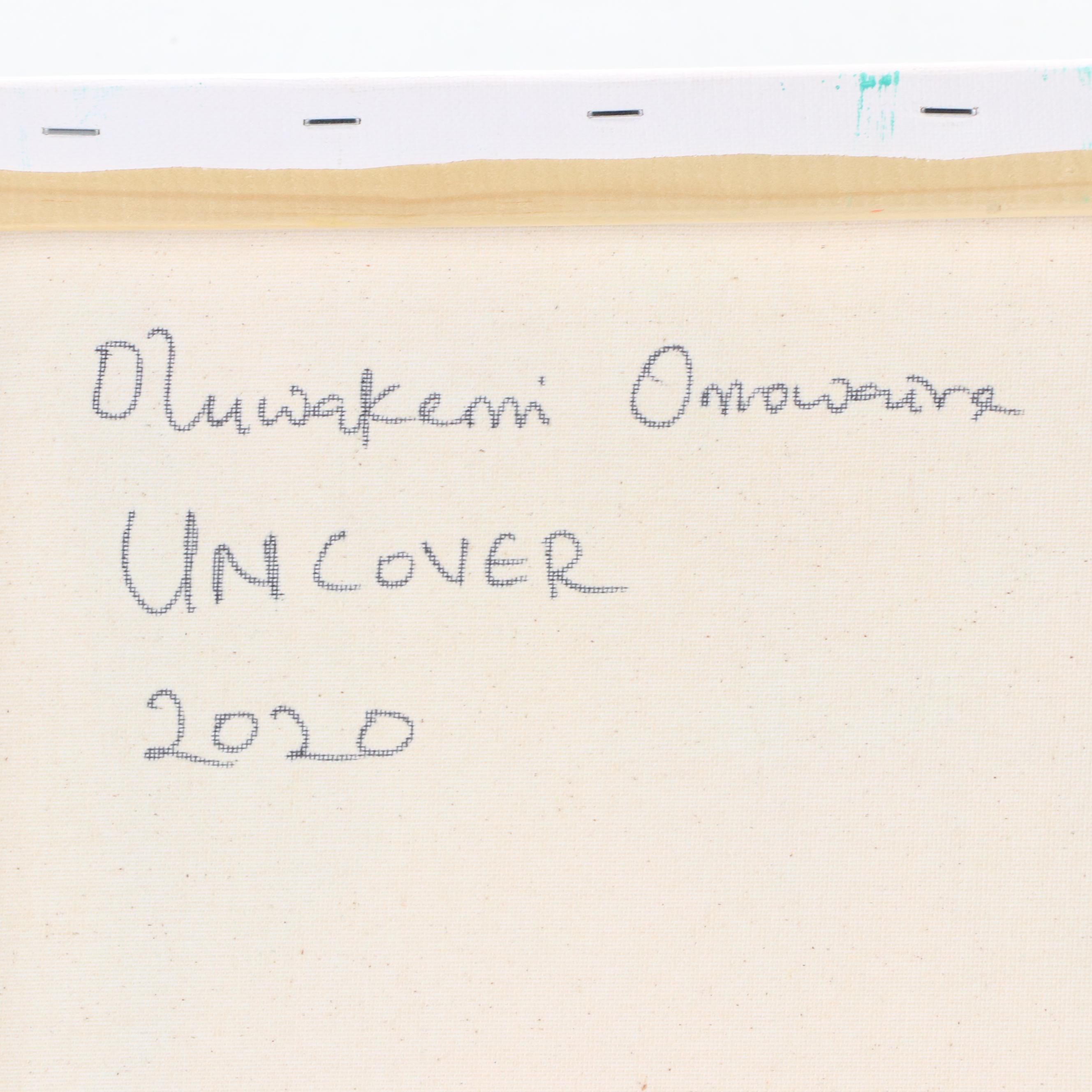 Oluwakemi Omowaire Figural Nude Oil Painting "Uncover," 2020