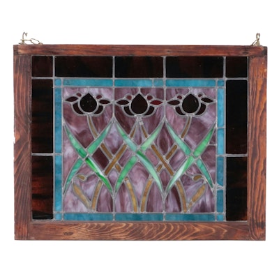 Stained Glass Wall Hanging Panel