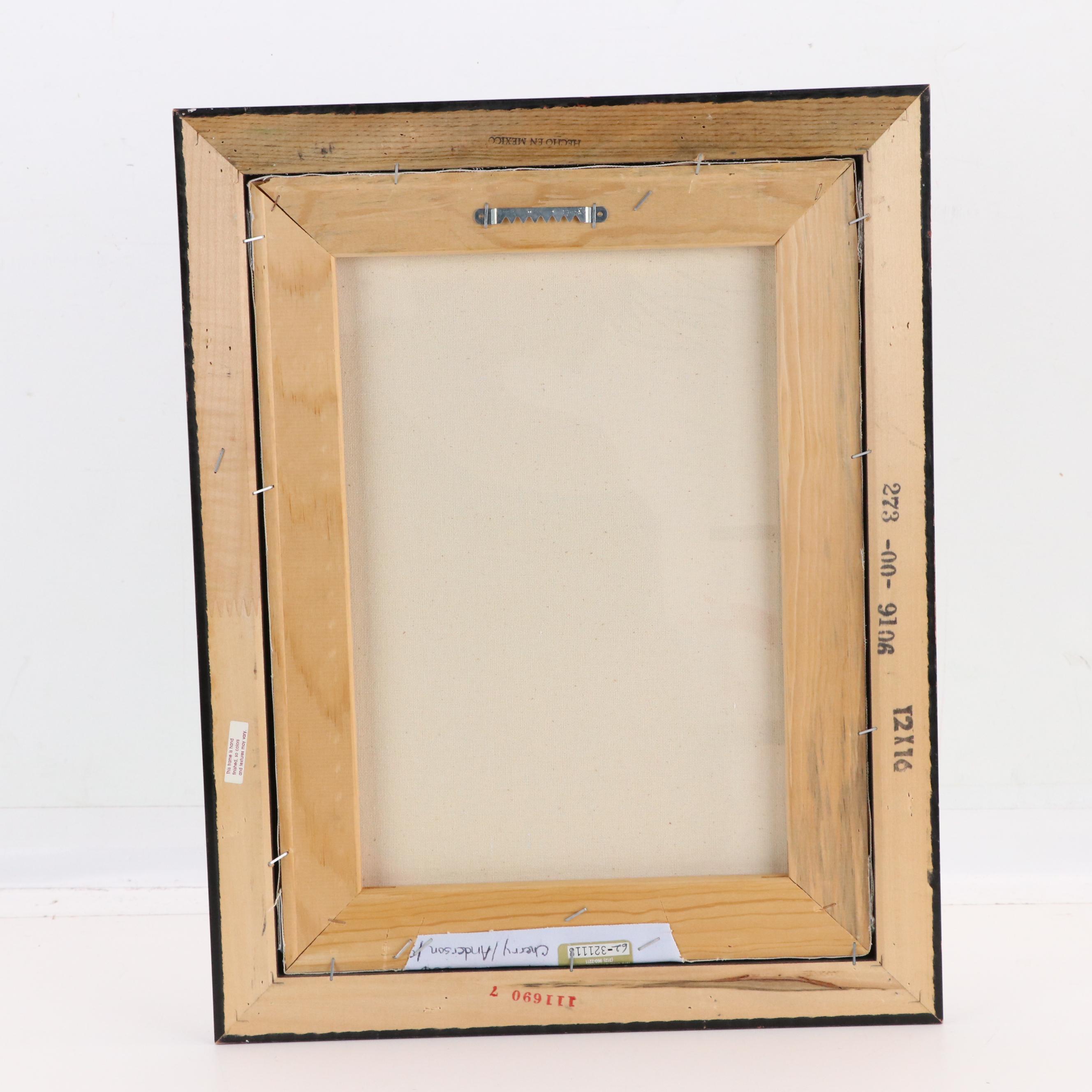 Airbrush Stencil Painting of Woman