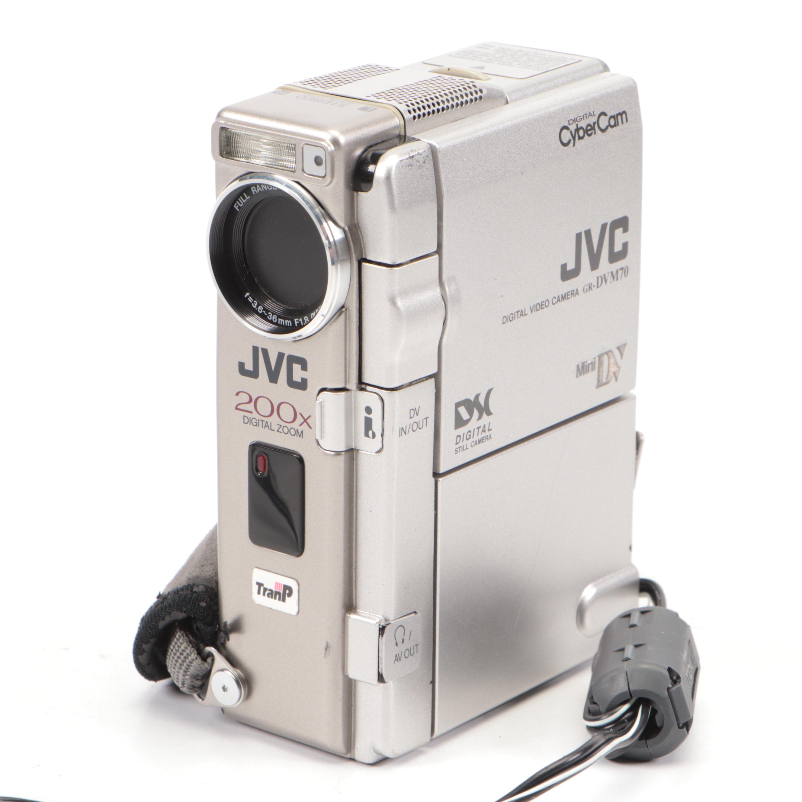 Hitachi VM-4710A Camcorder with Digital Cybercam Camcorder and More