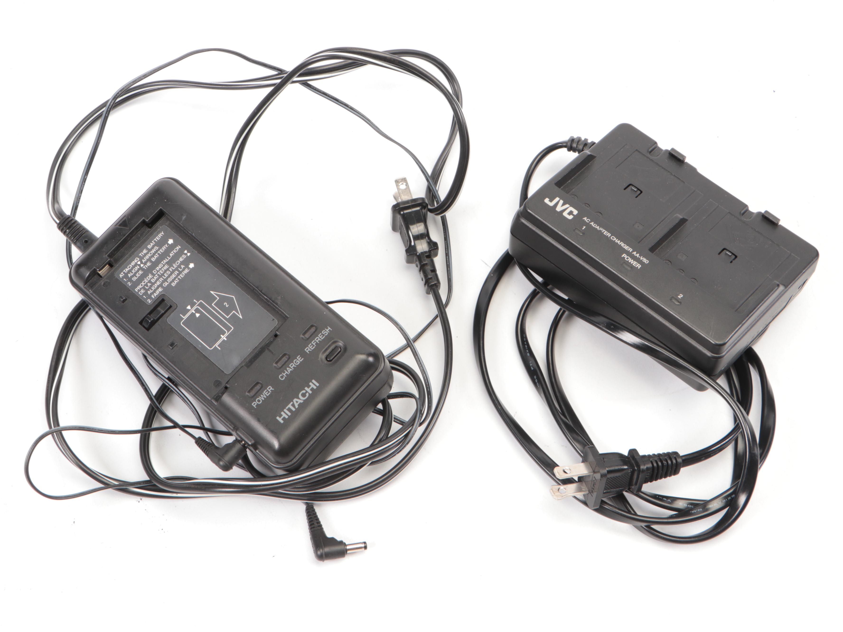 Hitachi VM-4710A Camcorder with Digital Cybercam Camcorder and More