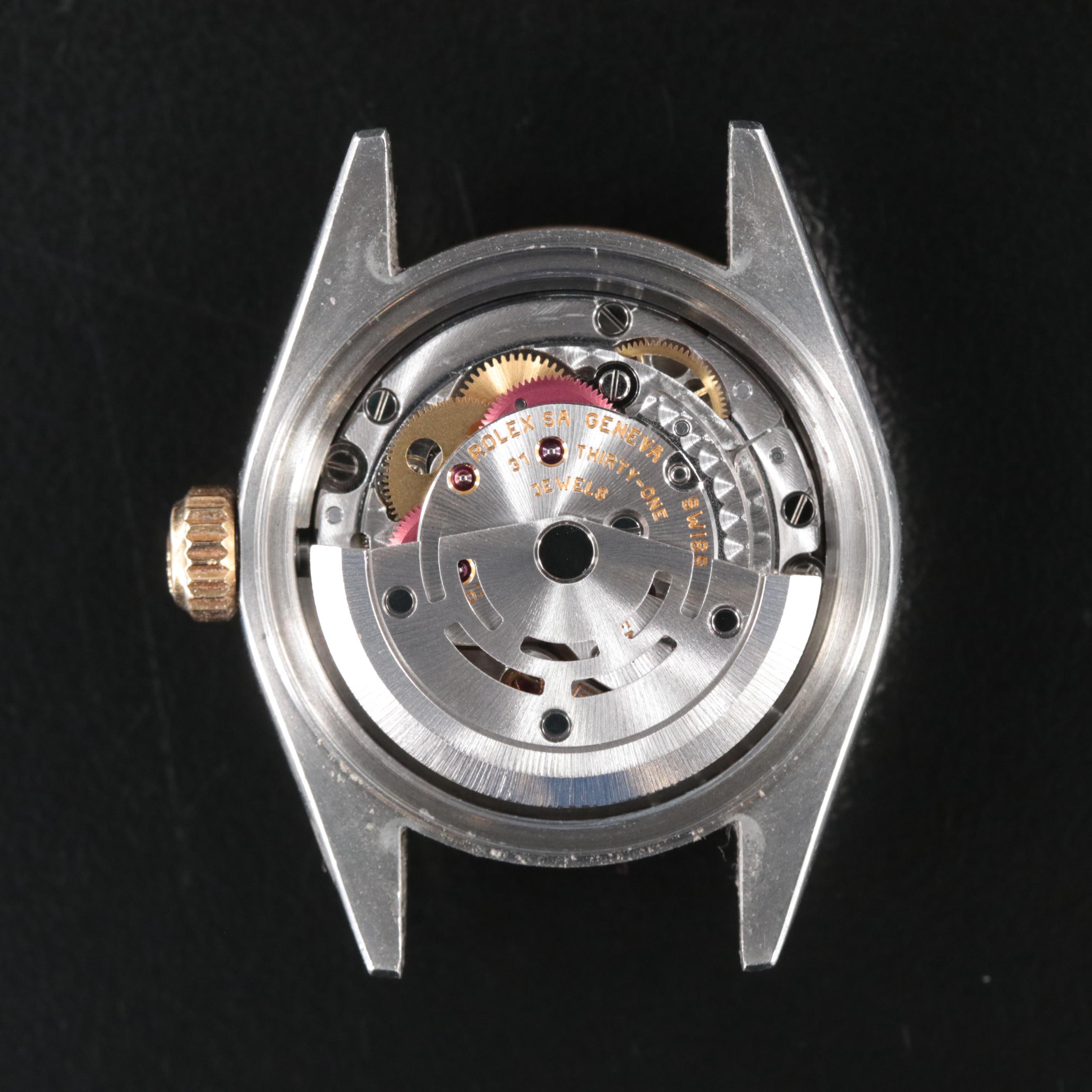 2000 Rolex Datejust Custom Diamond Dial Two-Tone Automatic Watch