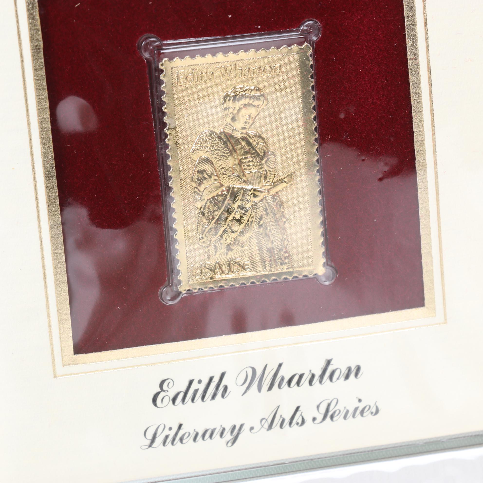 "Golden Replicas of United States Stamps" Proof Replicas in 22K Gold Foil