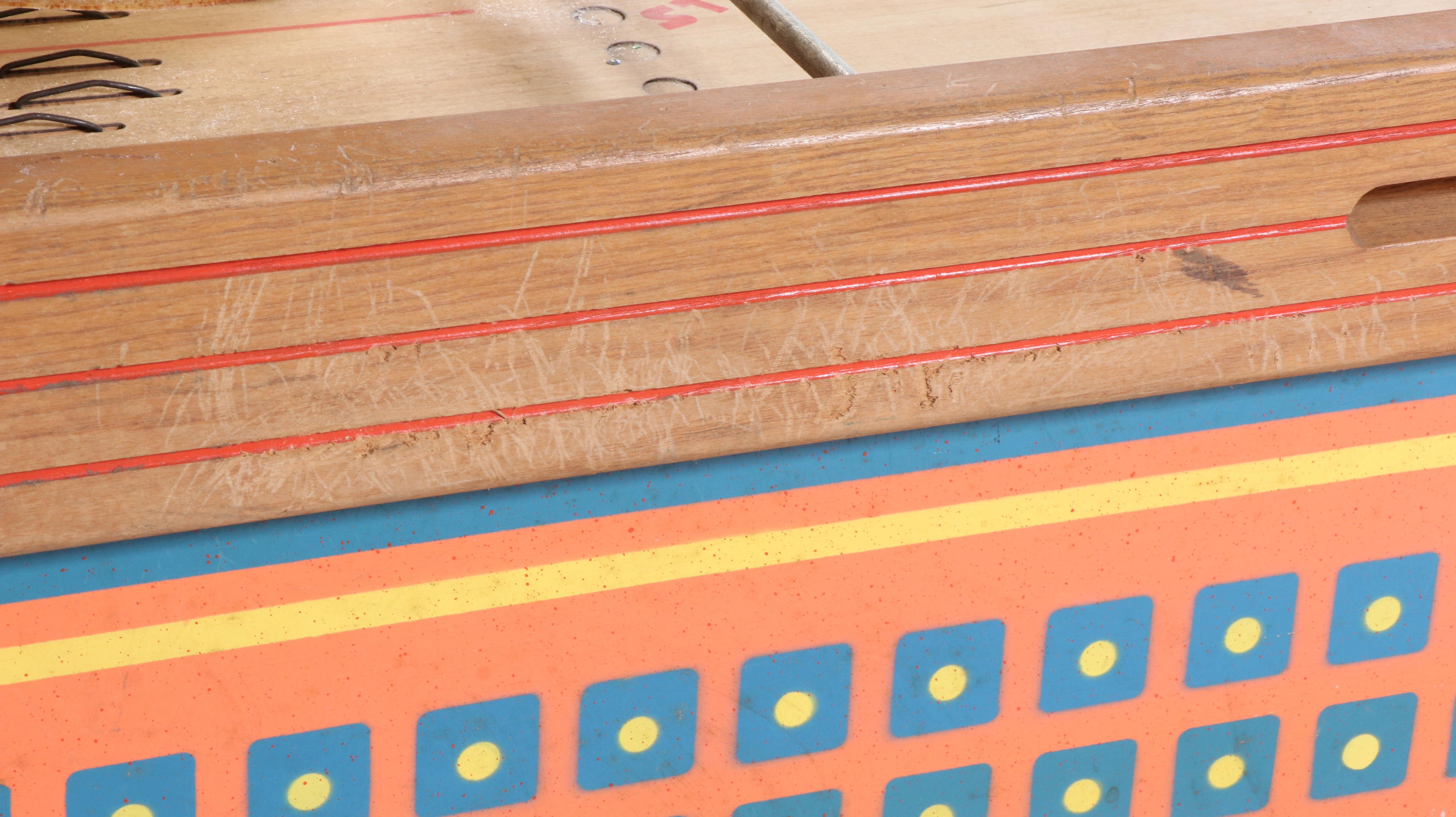 United Manufacturing Co. "Clipper Shuffle Alley" Puck Bowling Arcade Machine