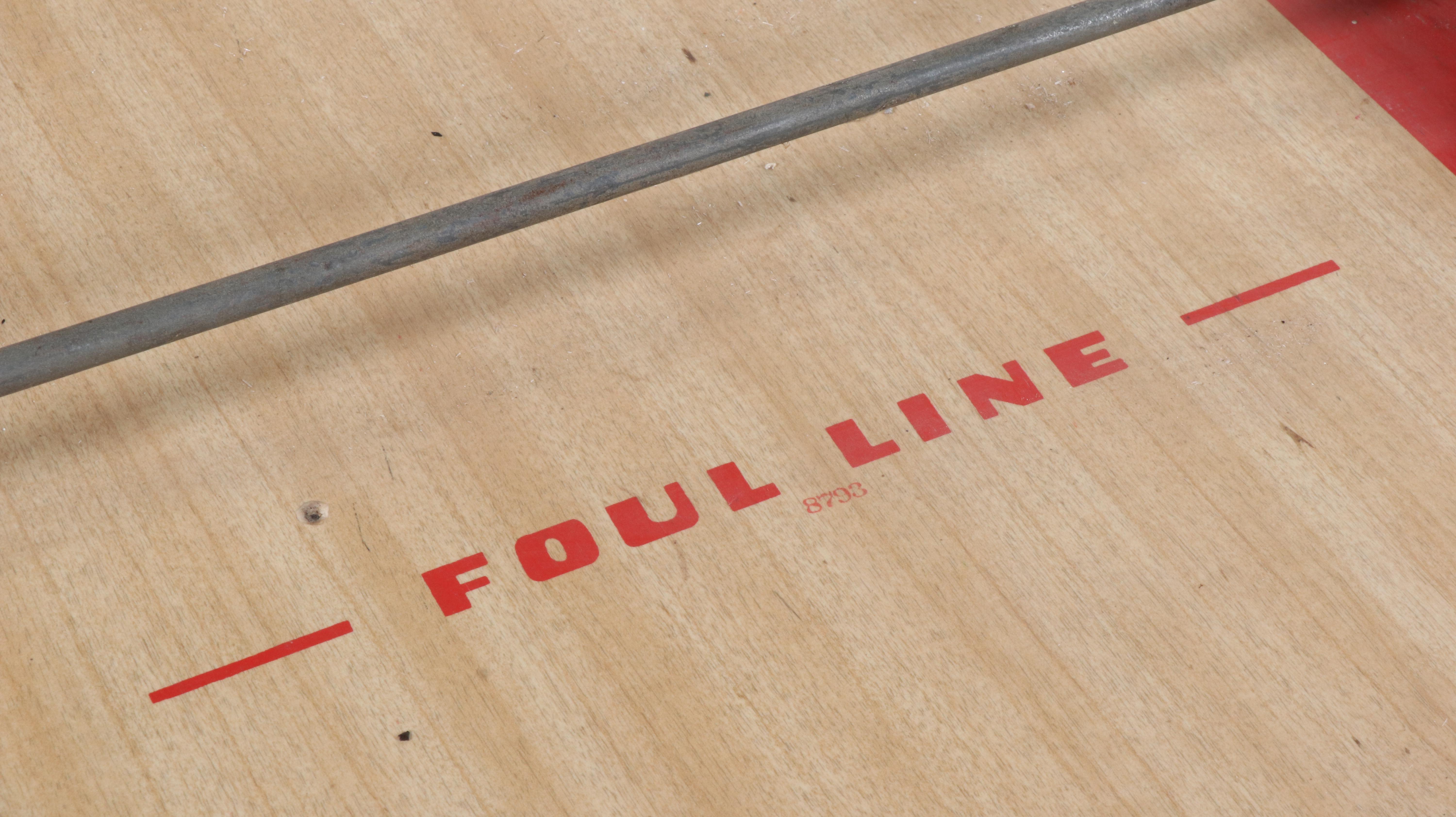 United Manufacturing Co. "Clipper Shuffle Alley" Puck Bowling Arcade Machine