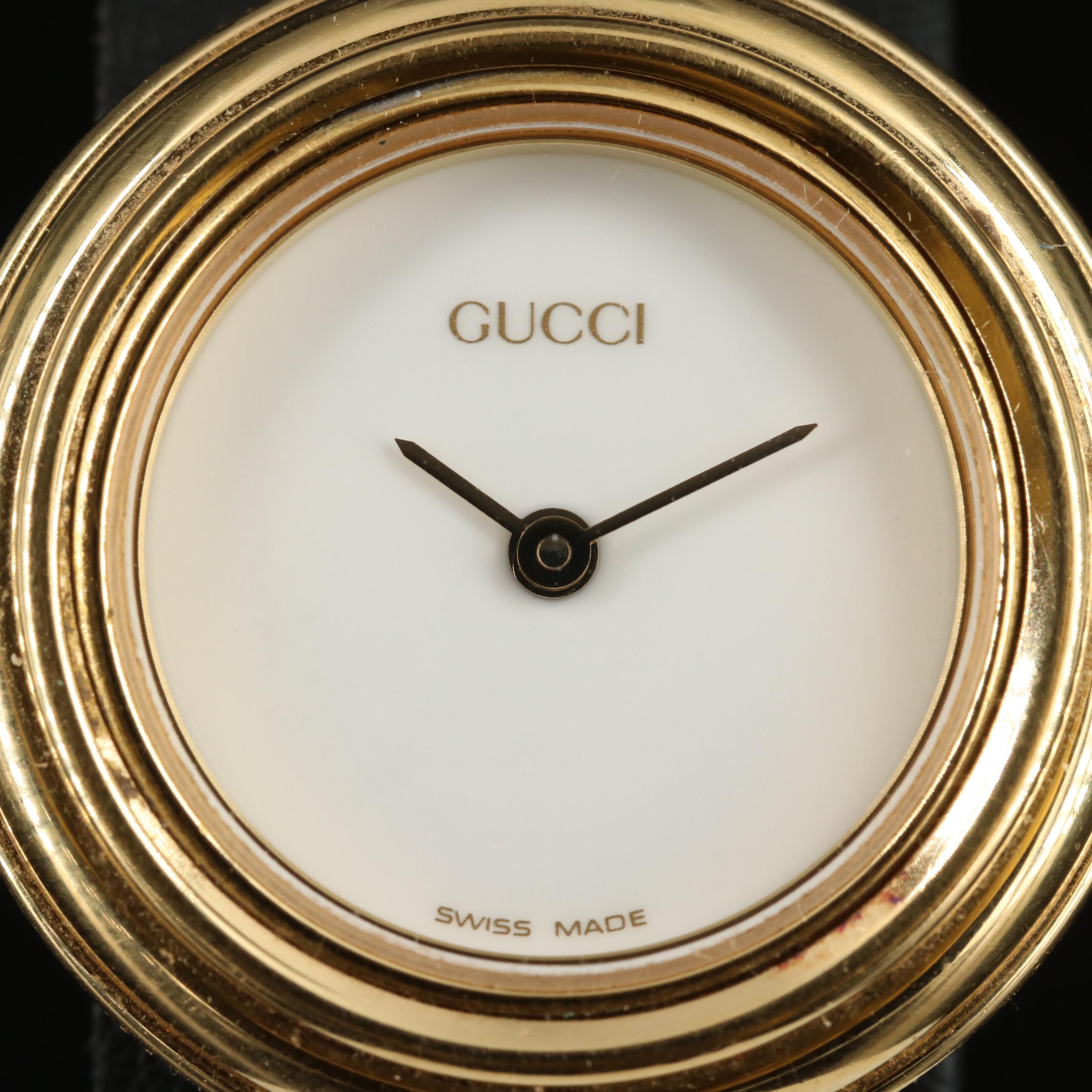 Gucci Classic Interchangeable Bezel Watch