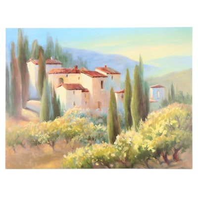 Giclée on Canvas of Italian Countryside