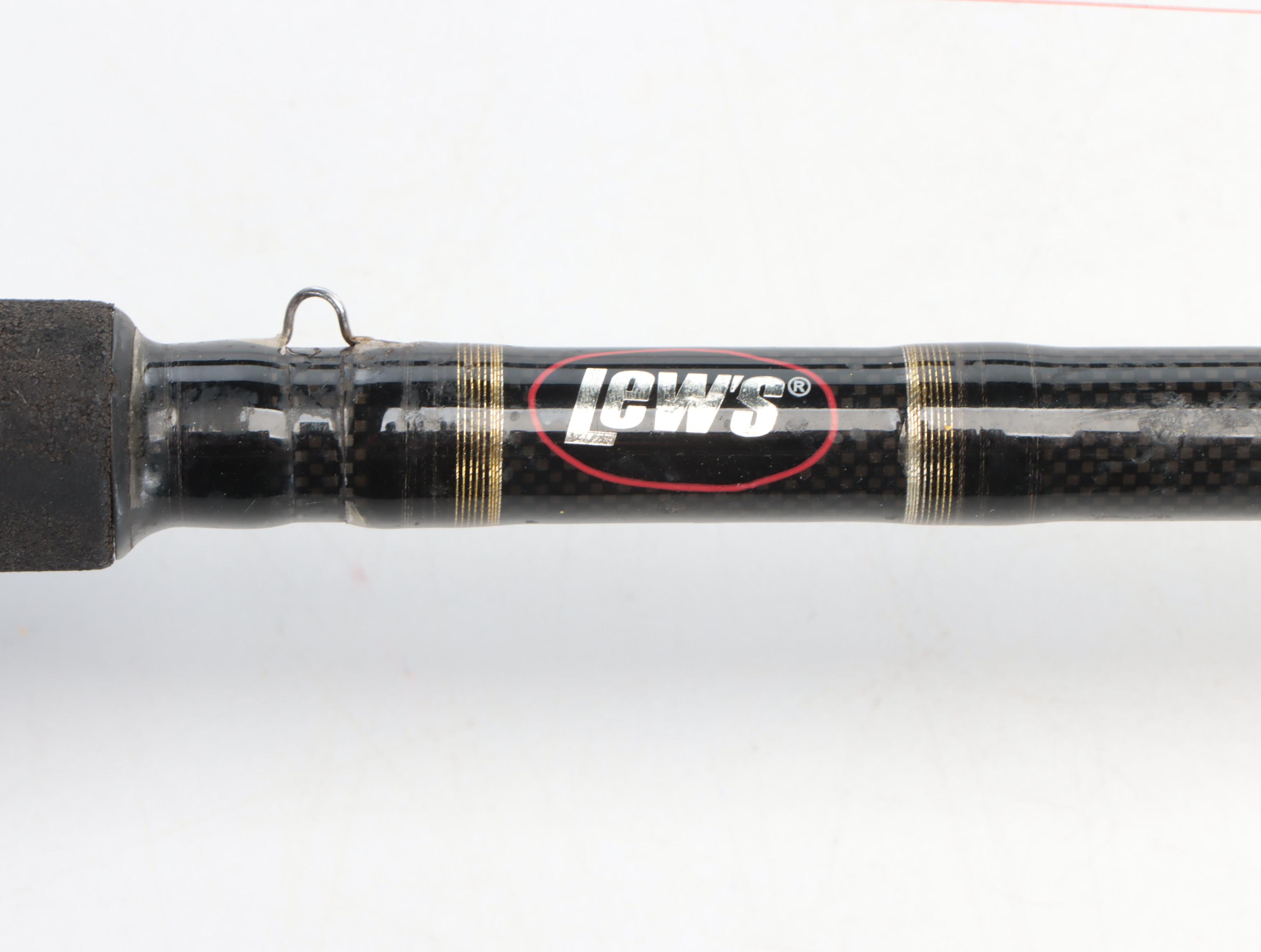 Lew's Wally Marshall 12 Foot Jigging Fishing Rods with Pole Holder