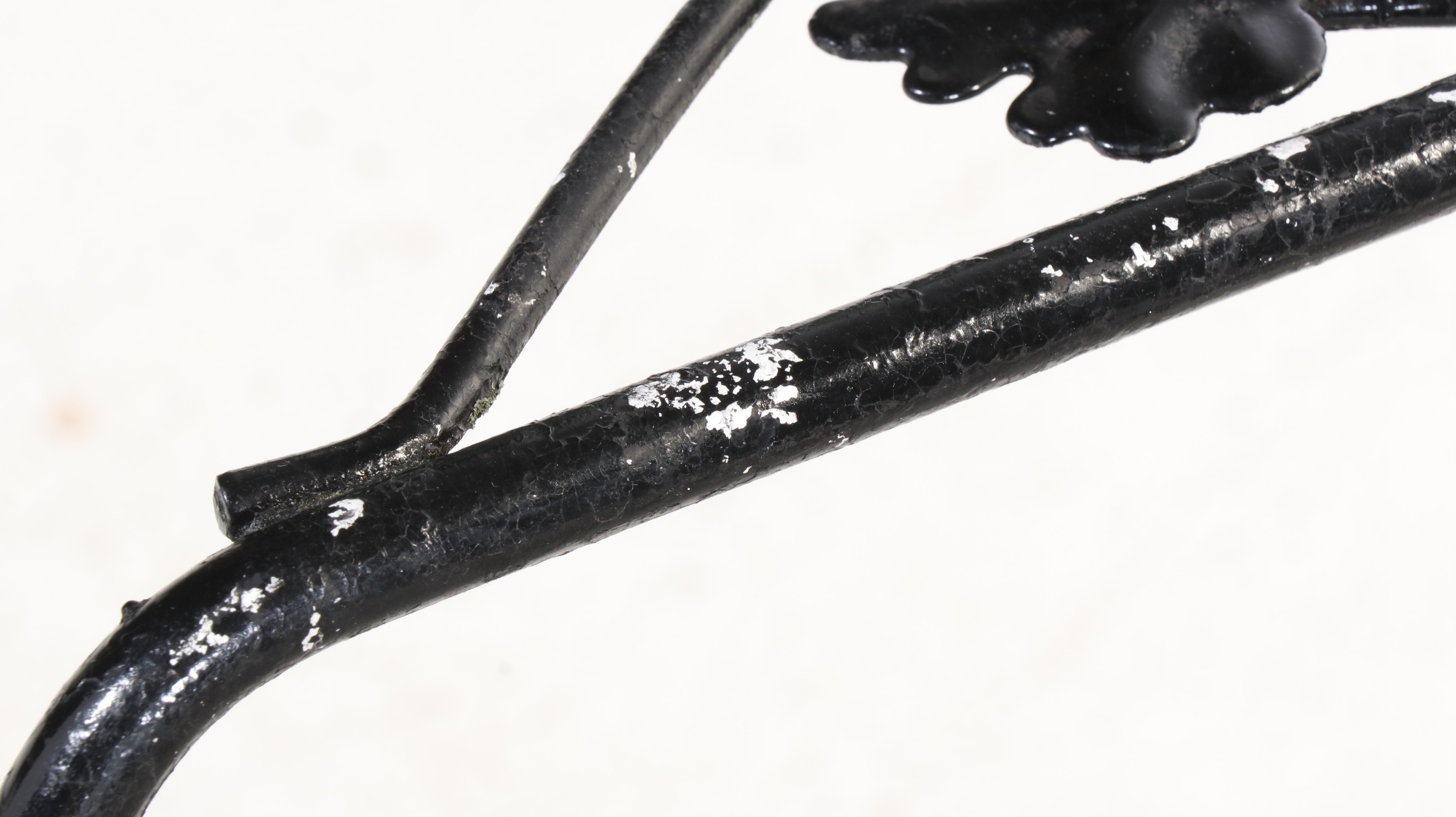 Five-Piece Iron Patio Bistro Dining Set