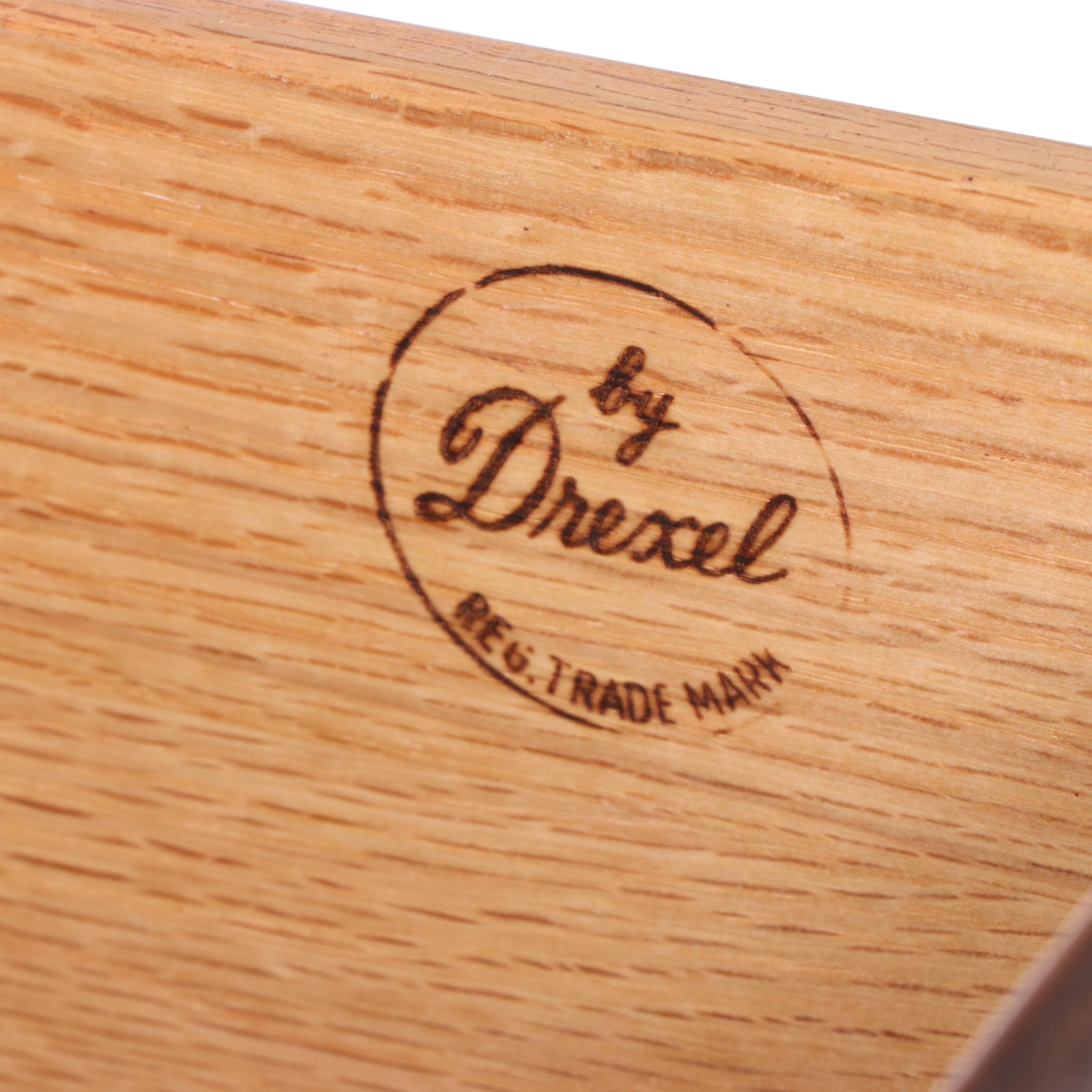 Drexel "Esperanto" Mediterranean Style Pecan Five-Drawer Chest, Mid-20th Century